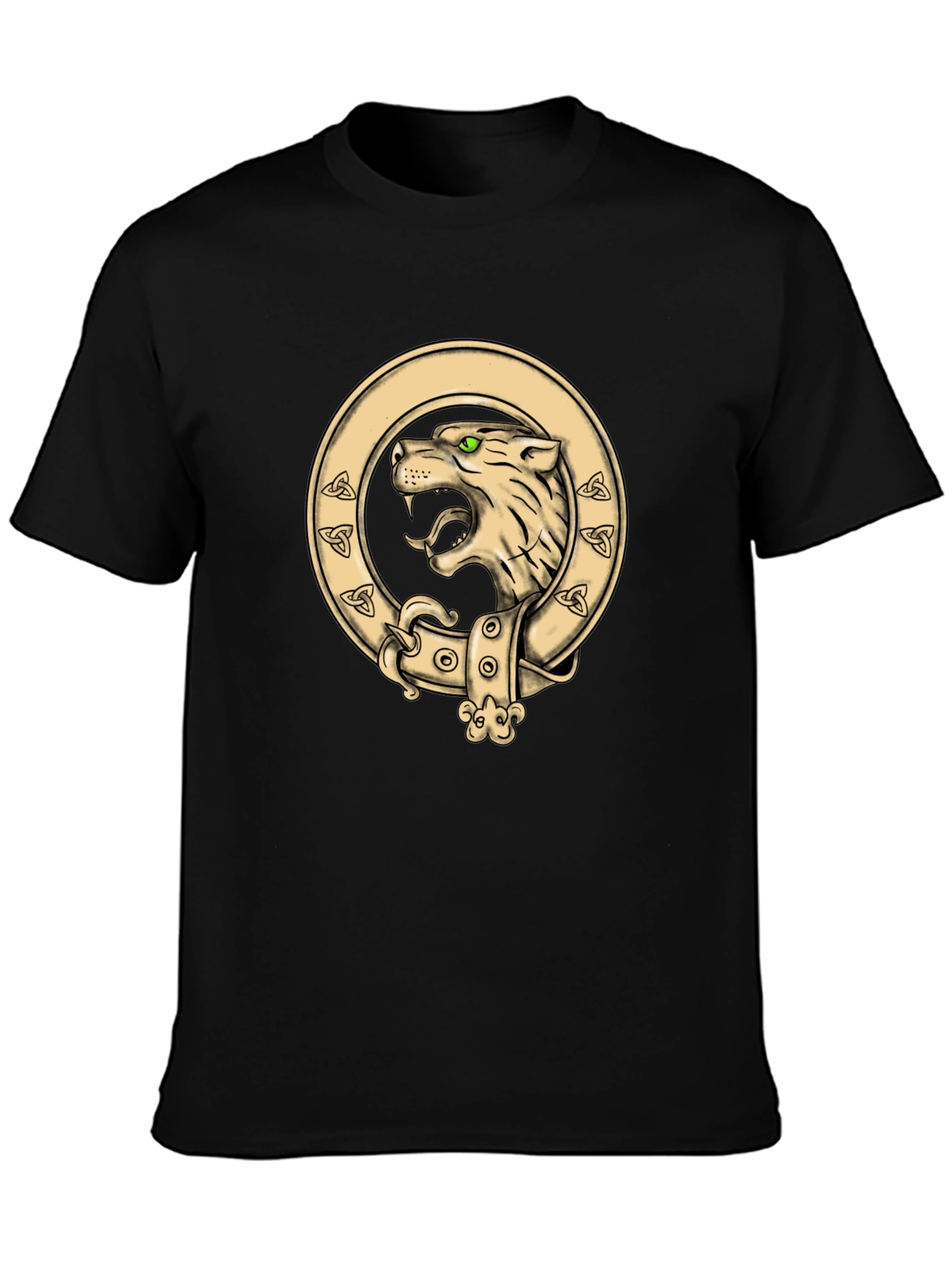Wolf Crest Graphic Tee - Bold Design