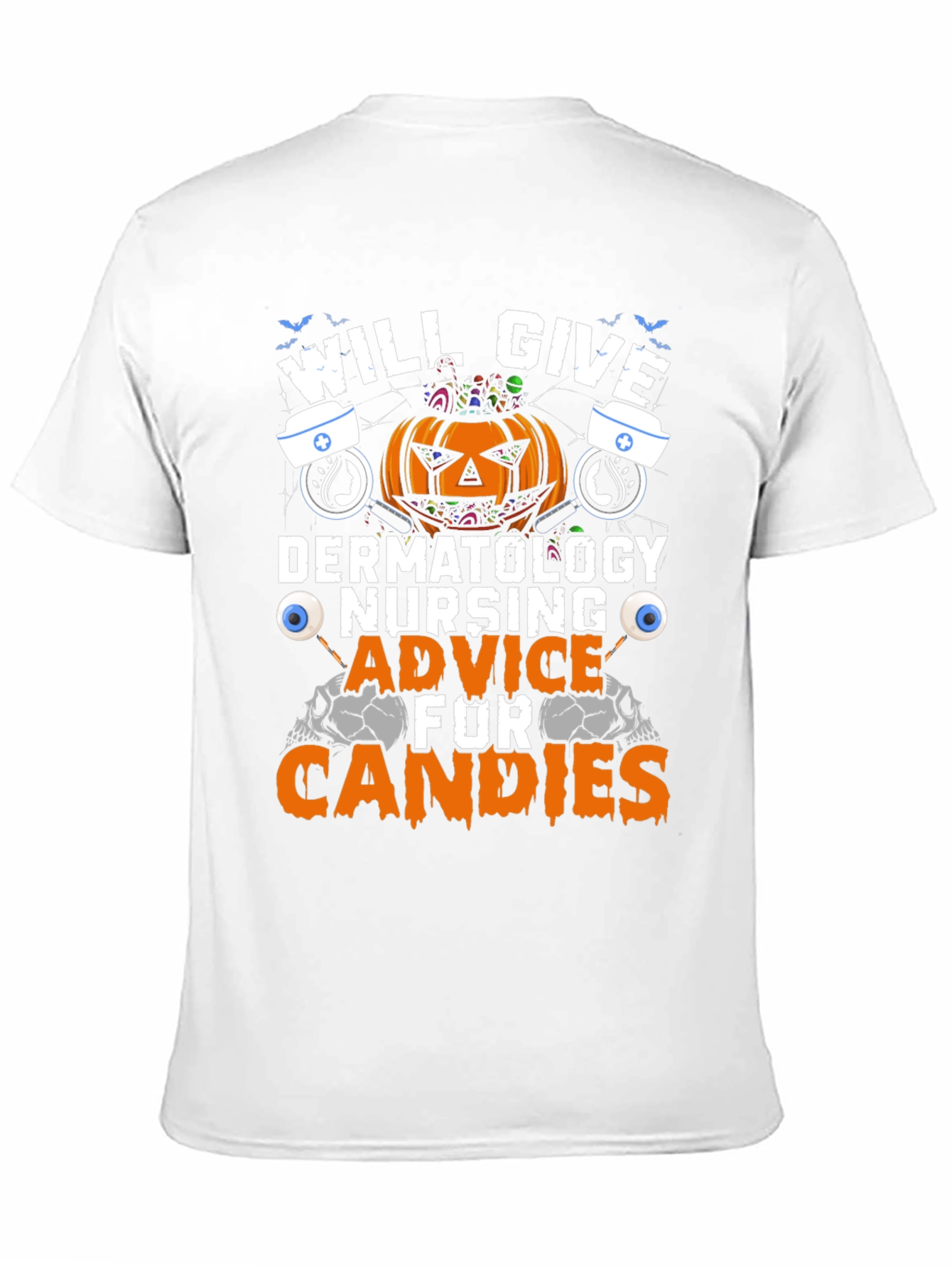 Halloween Dermatology Nursing Advice T-Shirt
