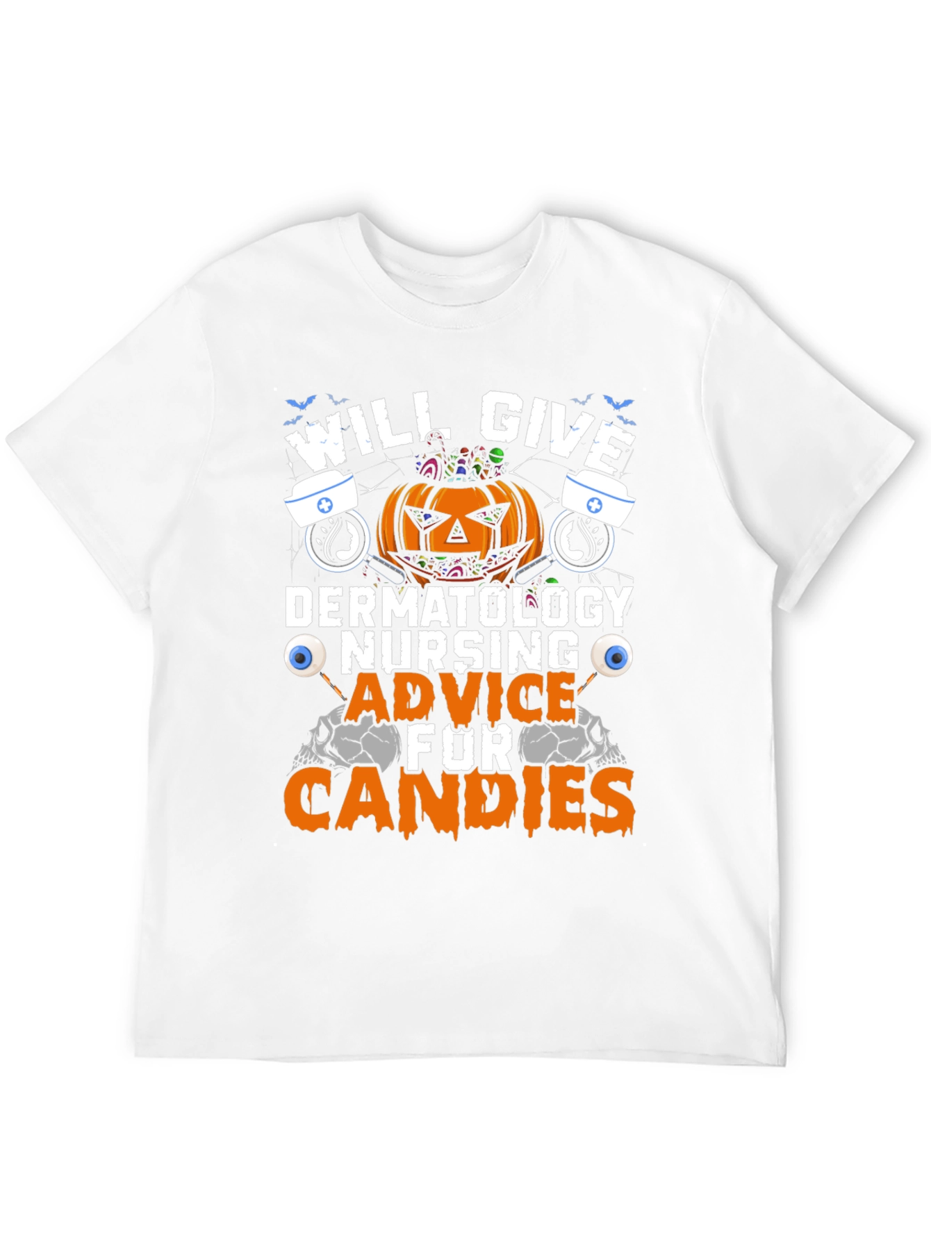 Halloween Dermatology Nursing Advice T-Shirt