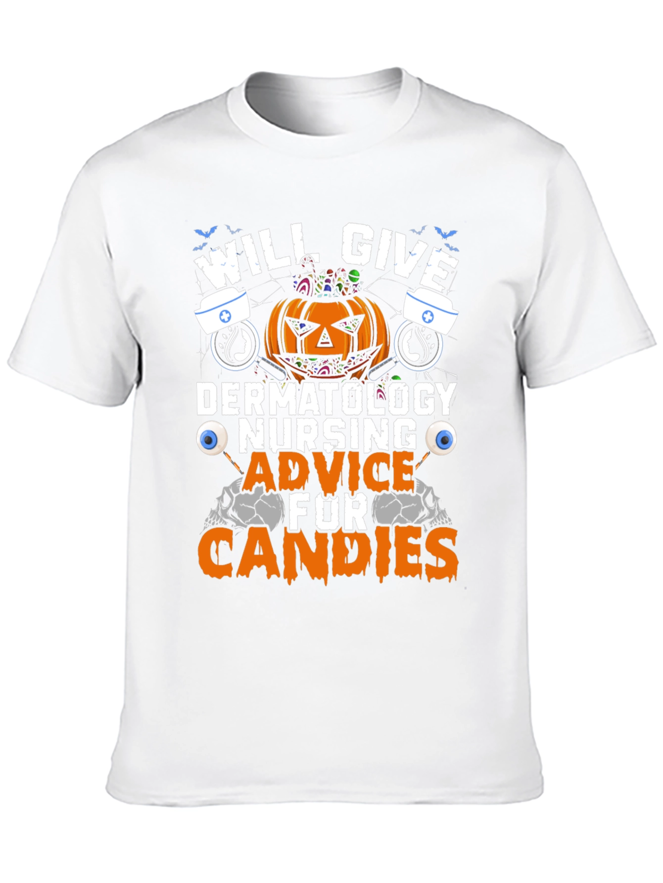 Halloween Dermatology Nursing Advice T-Shirt