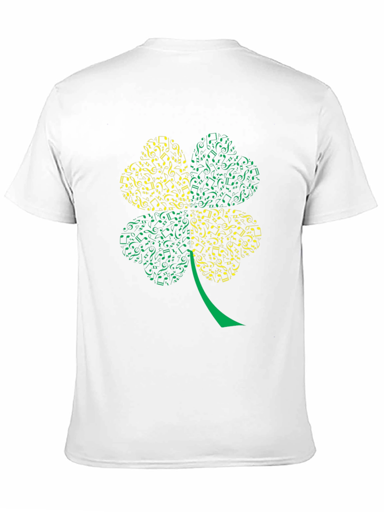 Musical Shamrock Graphic T-Shirt