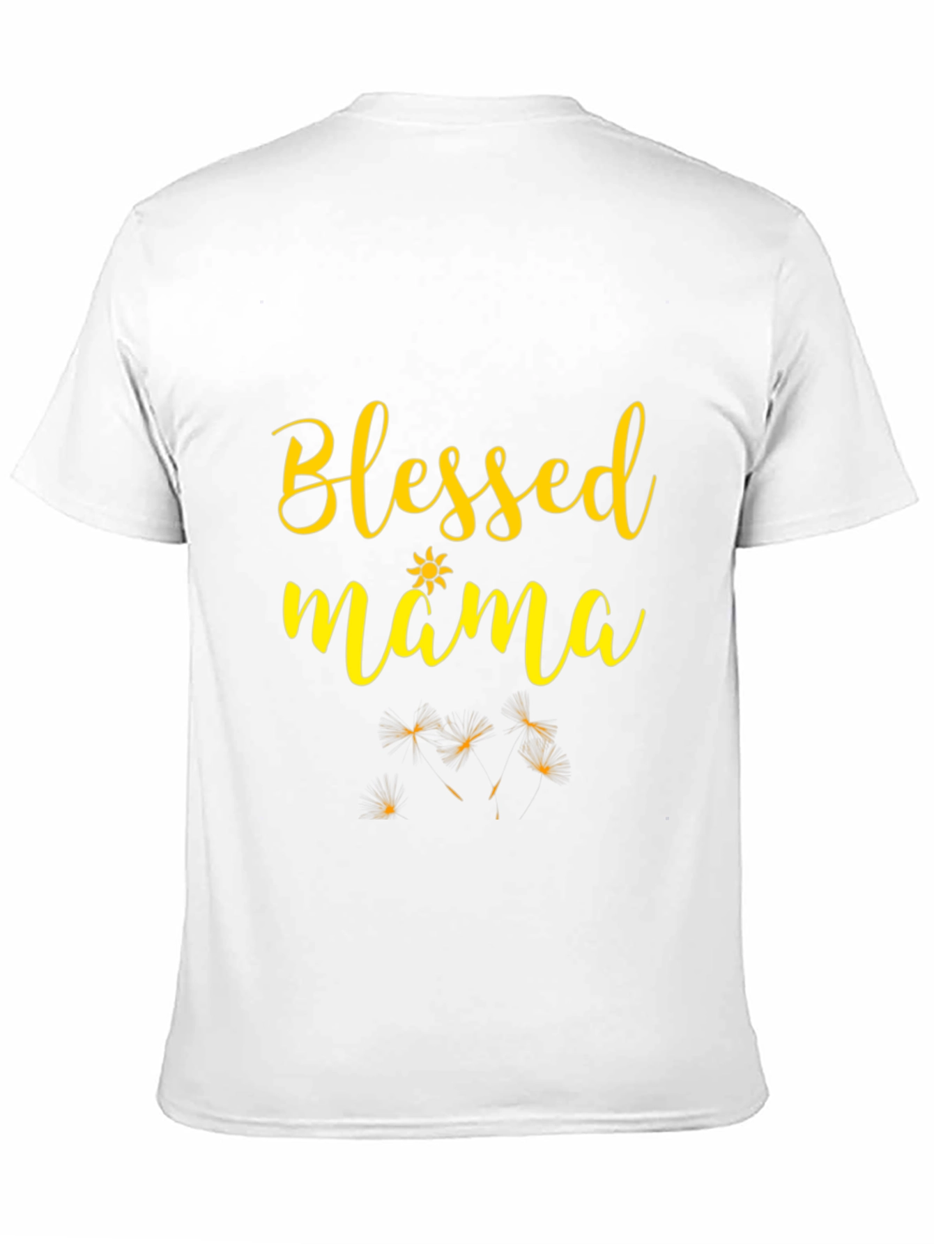 Blessed Mama Graphic Tee - Black