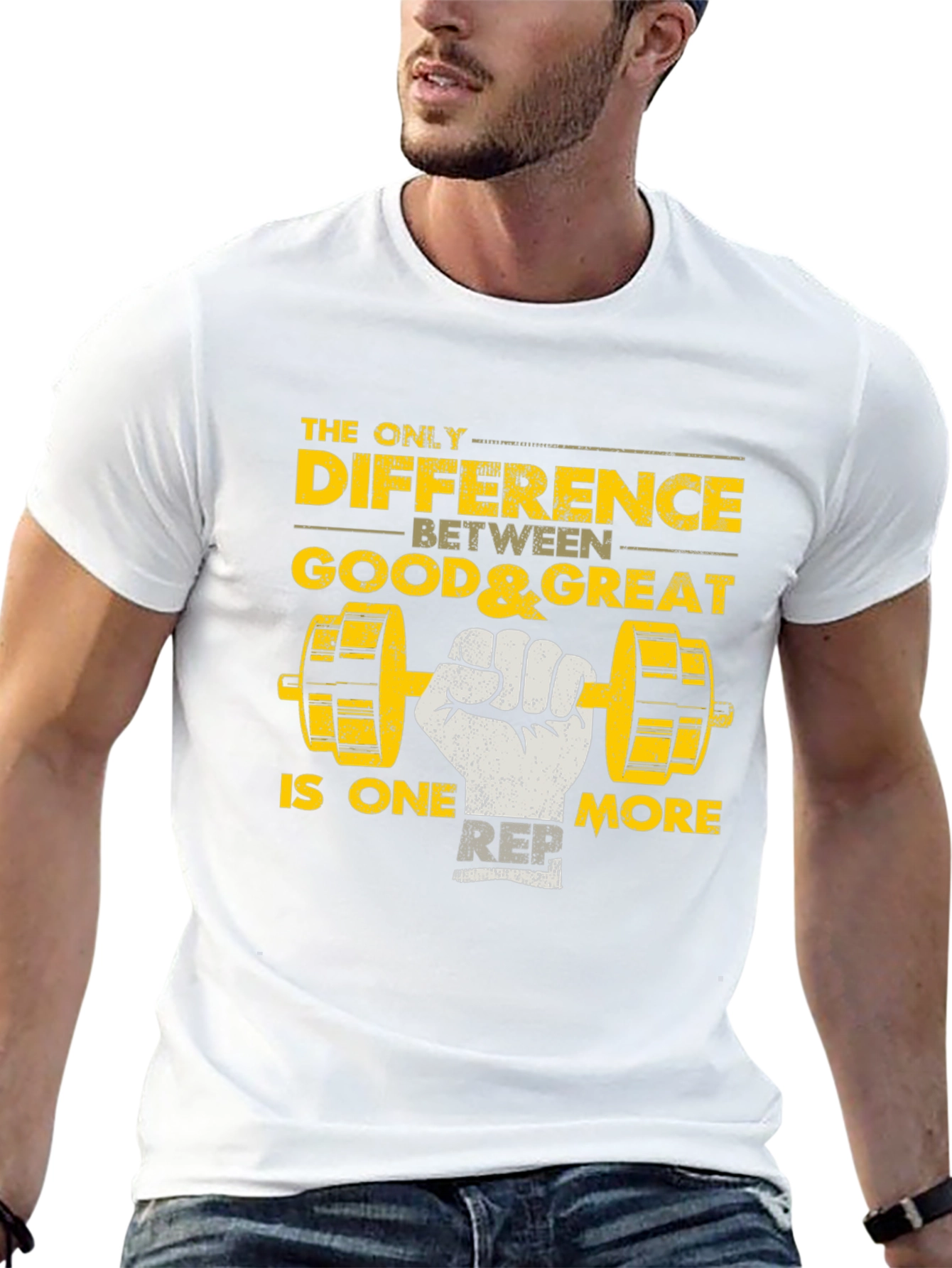 Gym Motivation T-Shirt - One More Rep