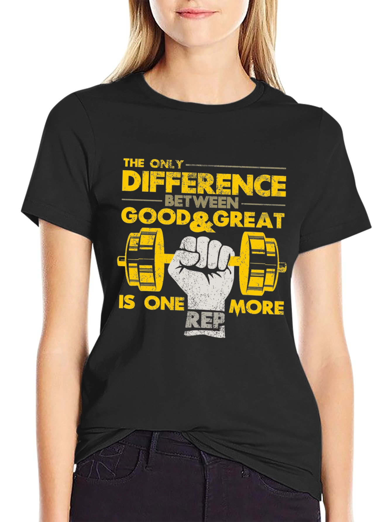 Gym Motivation T-Shirt - One More Rep