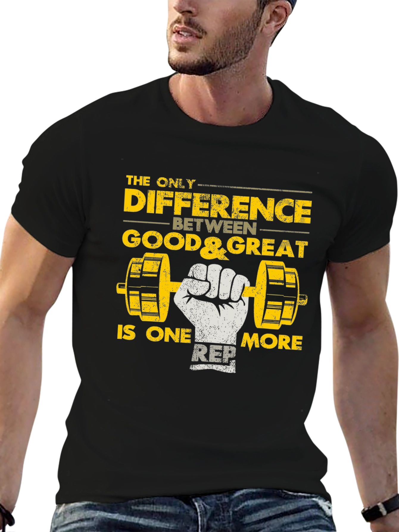 Gym Motivation T-Shirt - One More Rep