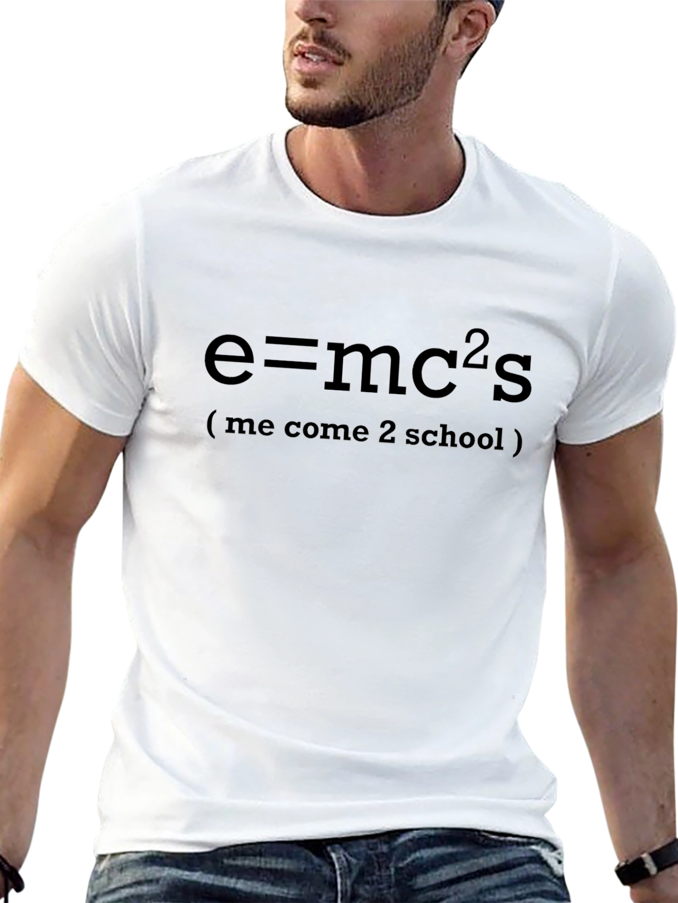 E=mc2s T-Shirt - Me Come 2 School