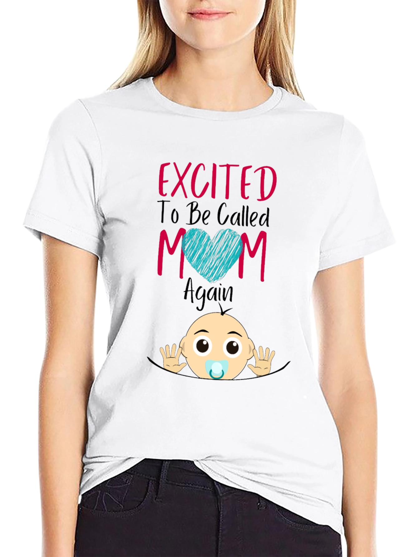 Excited To Be Called Mom Again T-Shirt