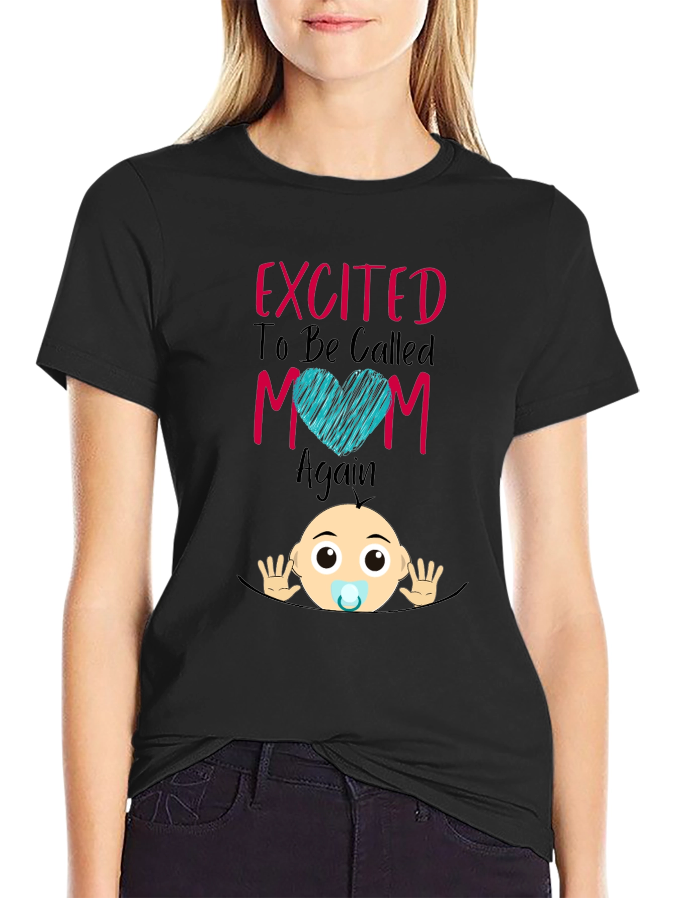 Excited To Be Called Mom Again T-Shirt