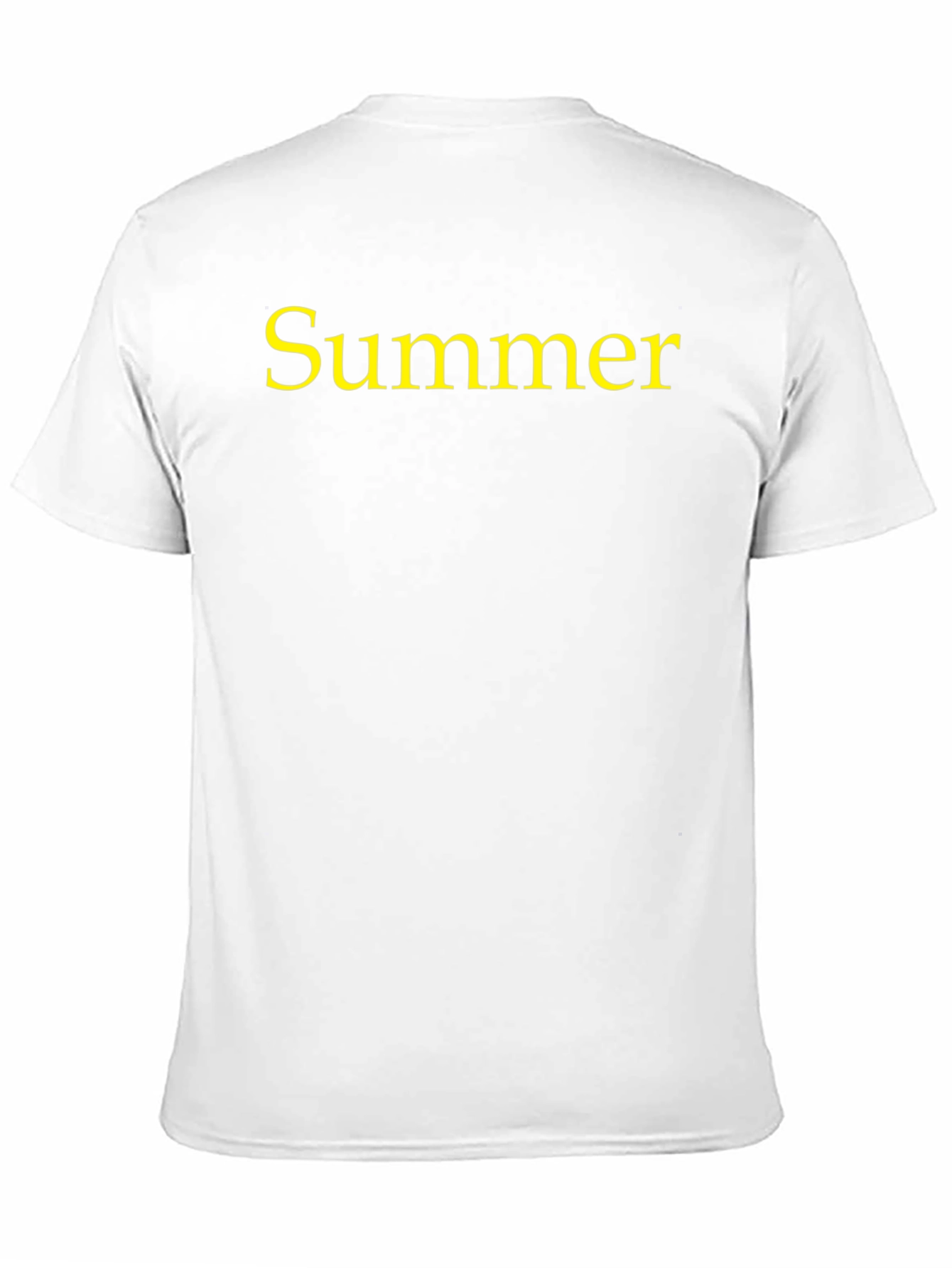 Summer Graphic Tee - Black Cotton Blend