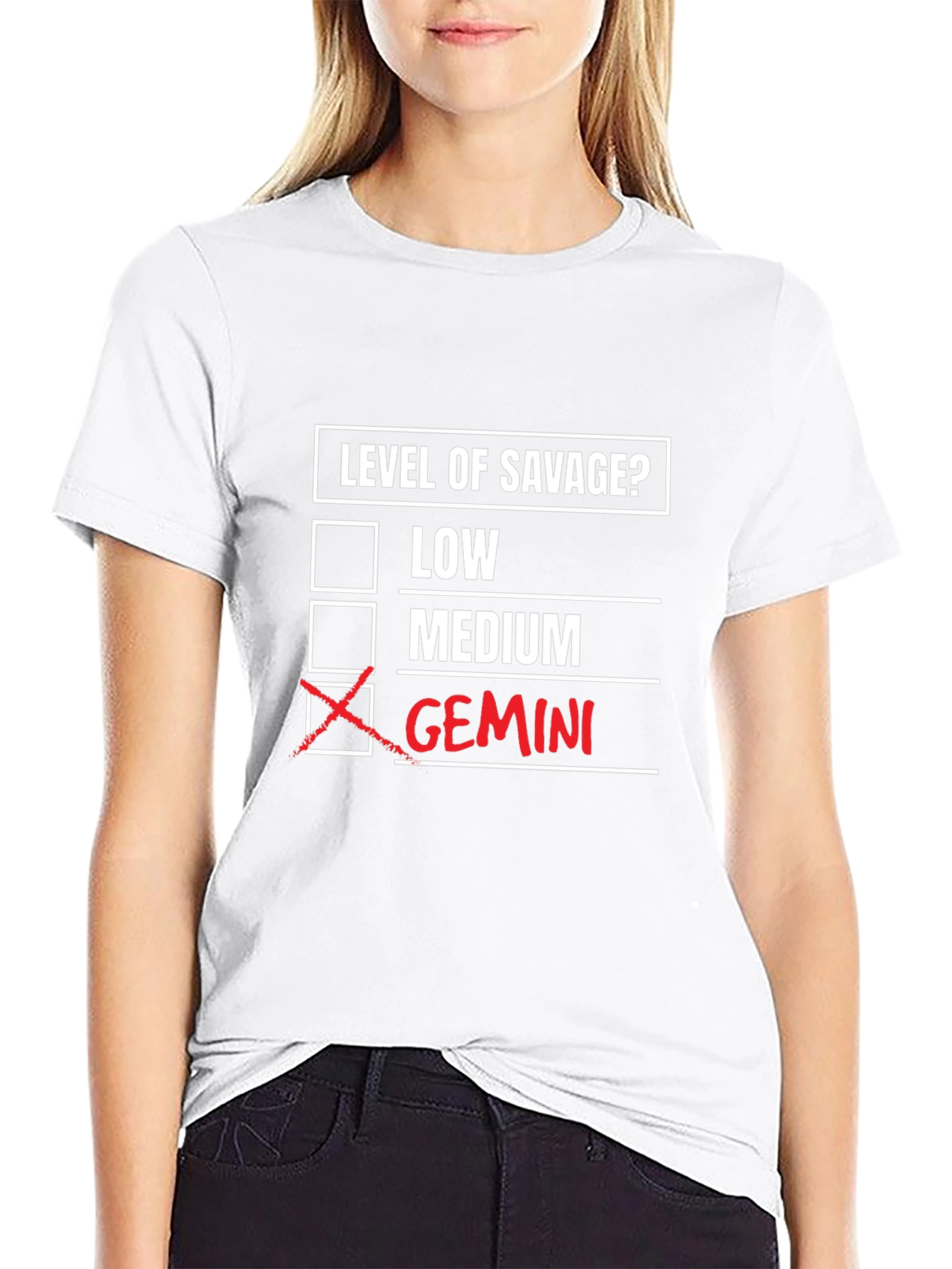 Gemini Savage T-Shirt - Zodiac Humor Tee