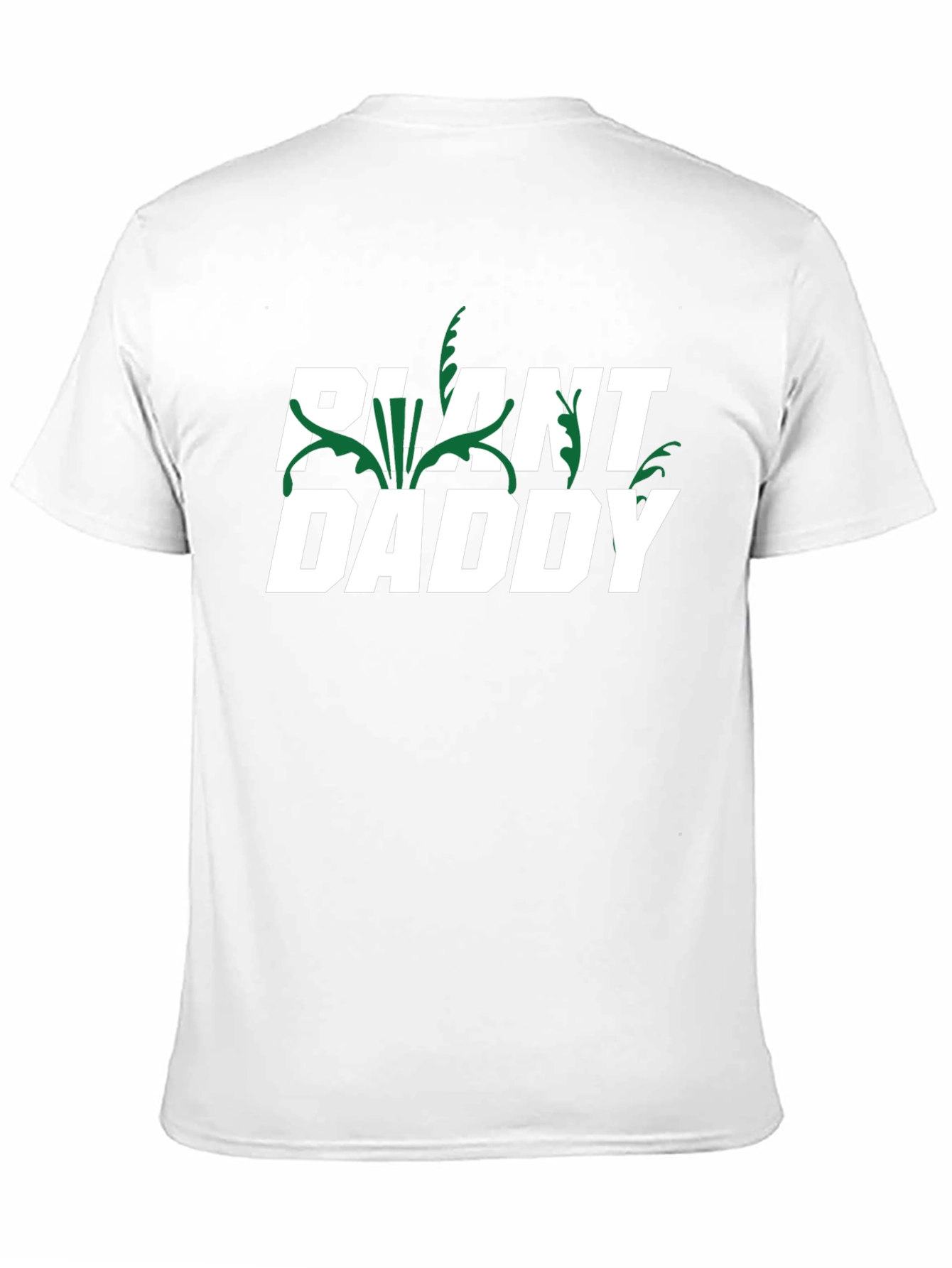 Plant Daddy Graphic Tee - Black Cotton Blend T-Shirt