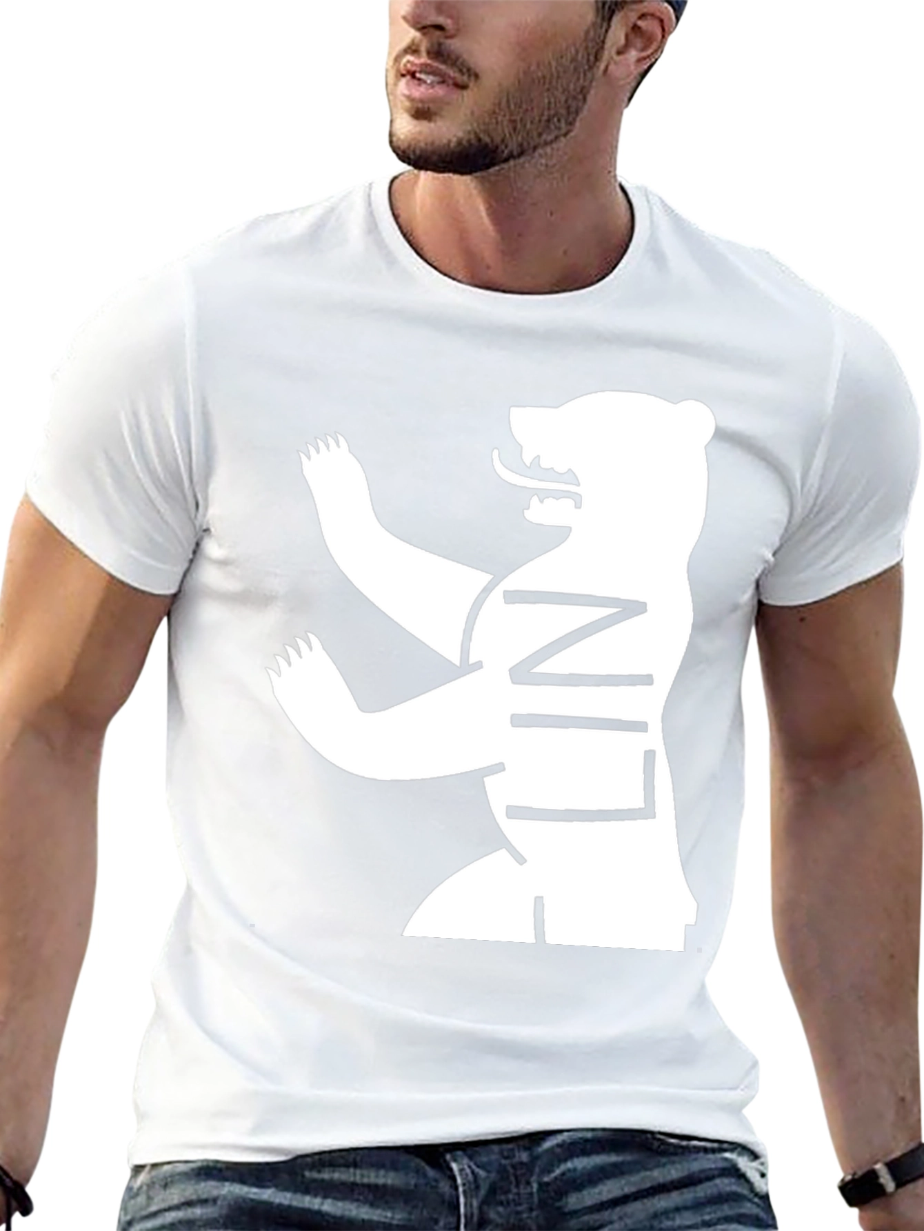 Berlin Bear T-Shirt - Graphic Print Tee