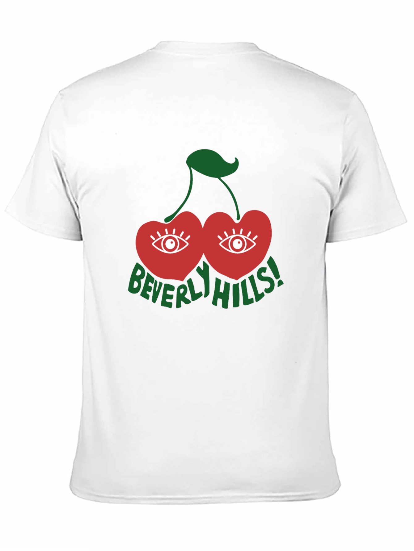 Beverly Hills Eye Cherry Graphic T-Shirt