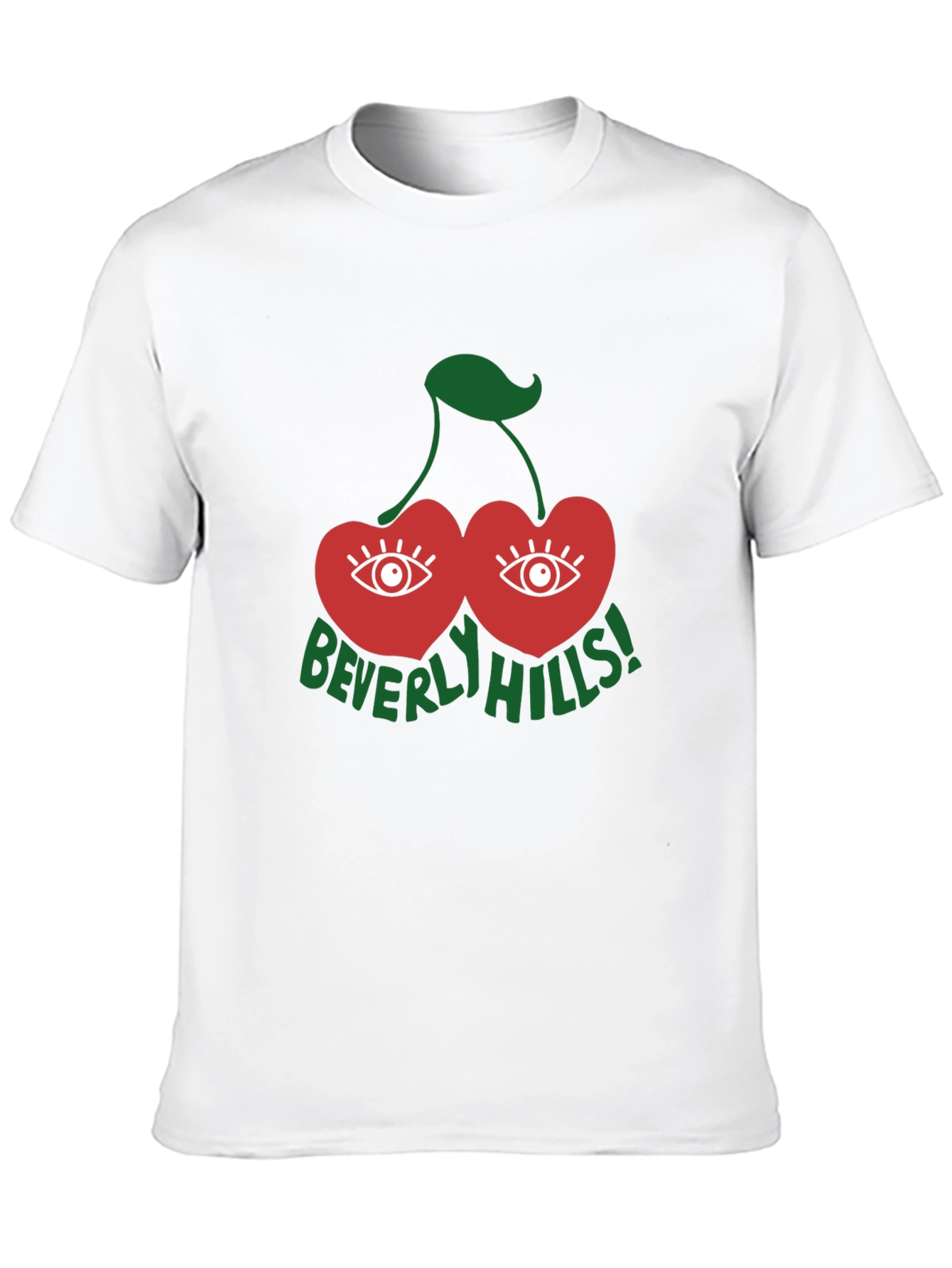 Beverly Hills Eye Cherry Graphic T-Shirt