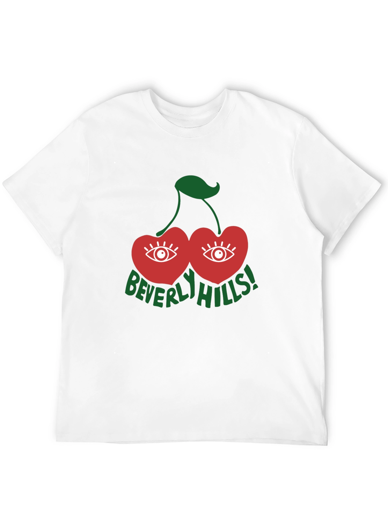 Beverly Hills Eye Cherry Graphic T-Shirt
