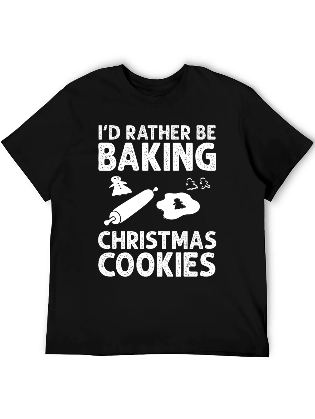 Baking Christmas Cookies Graphic T-Shirt