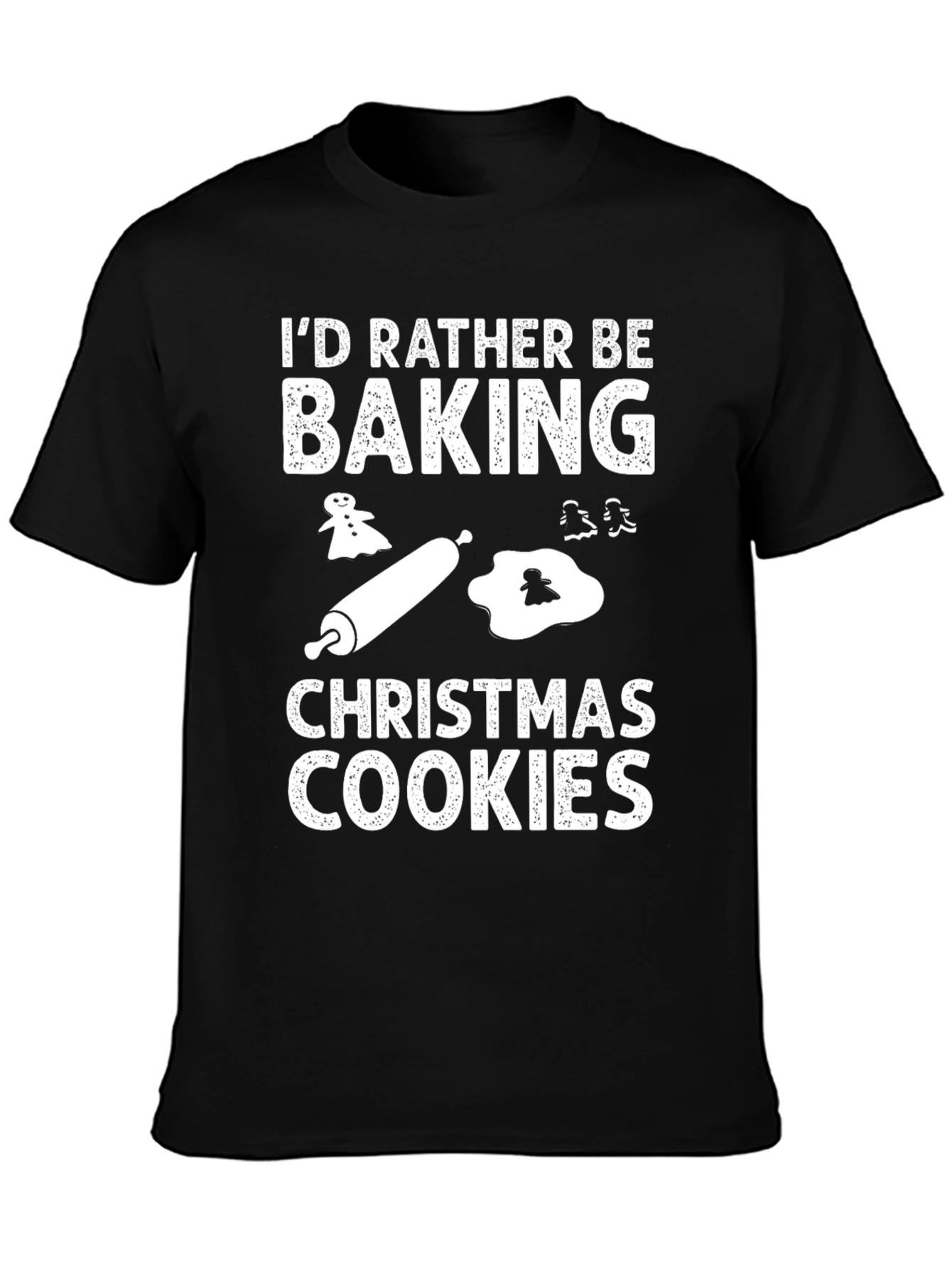 Baking Christmas Cookies Graphic T-Shirt