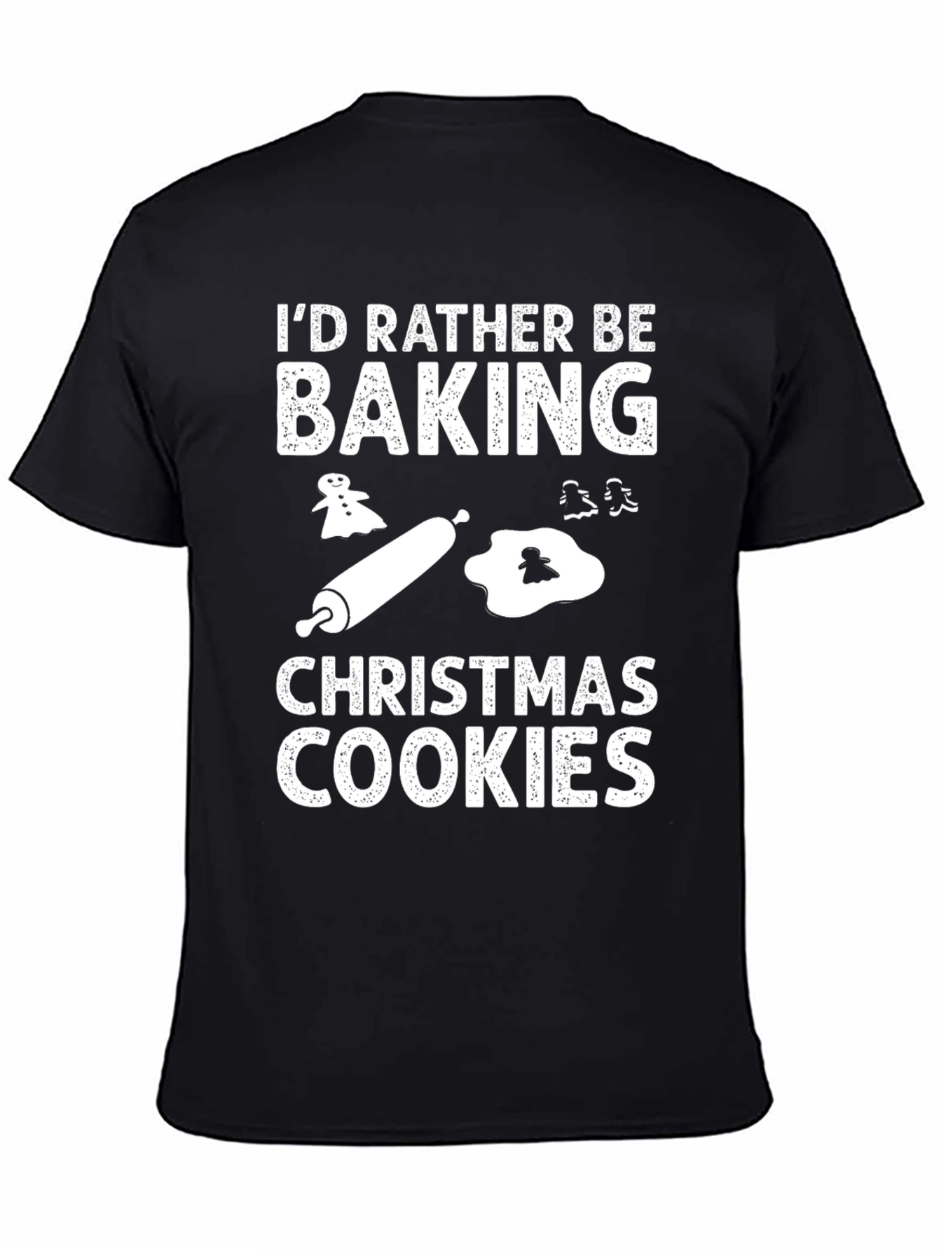 Baking Christmas Cookies Graphic T-Shirt