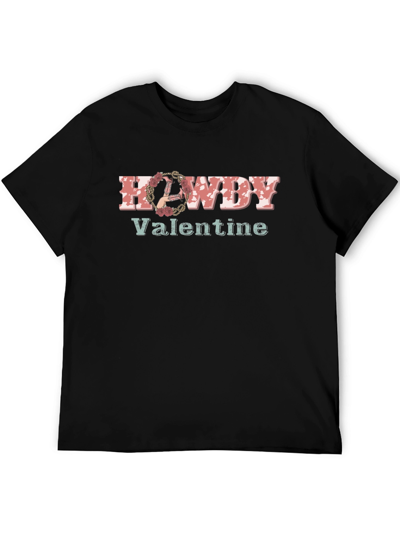 Howdy Valentine Graphic Tee - Western Love