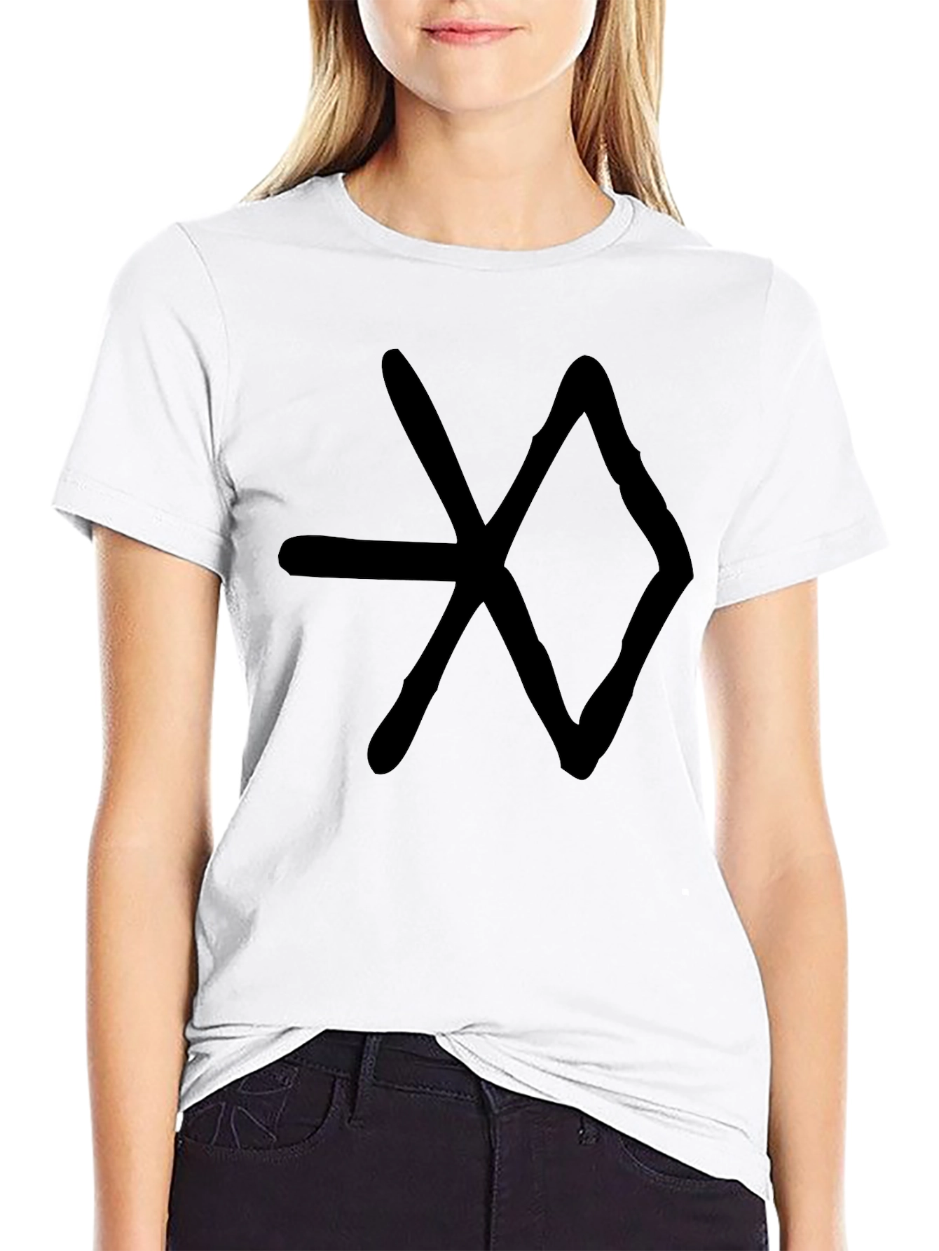 EXO Symbol Black T-Shirt - Kpop Music Fan Tee