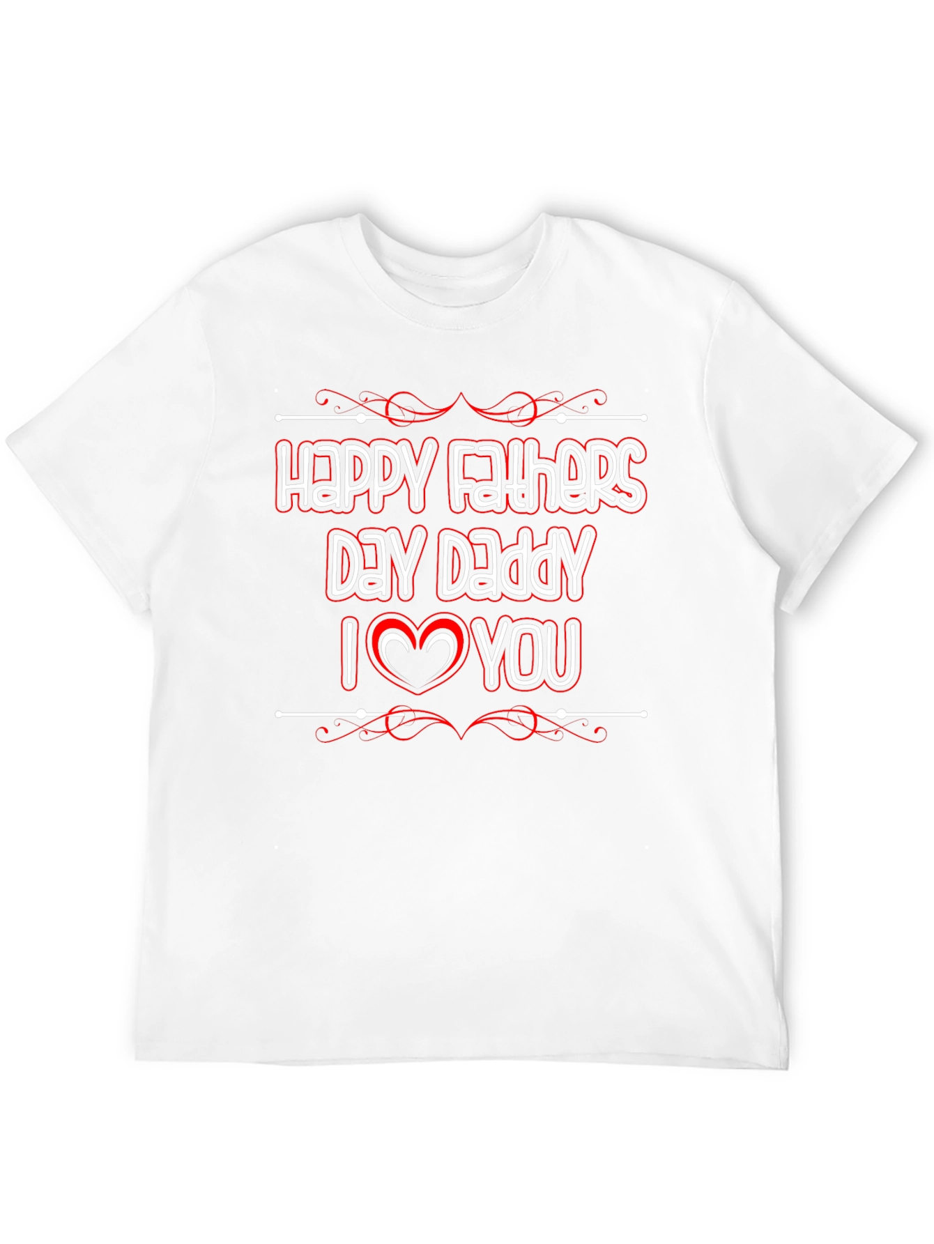 Happy Fathers Day Daddy Graphic T-Shirt