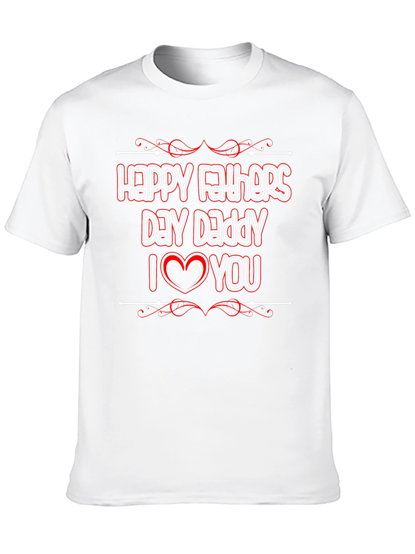 Happy Fathers Day Daddy Graphic T-Shirt