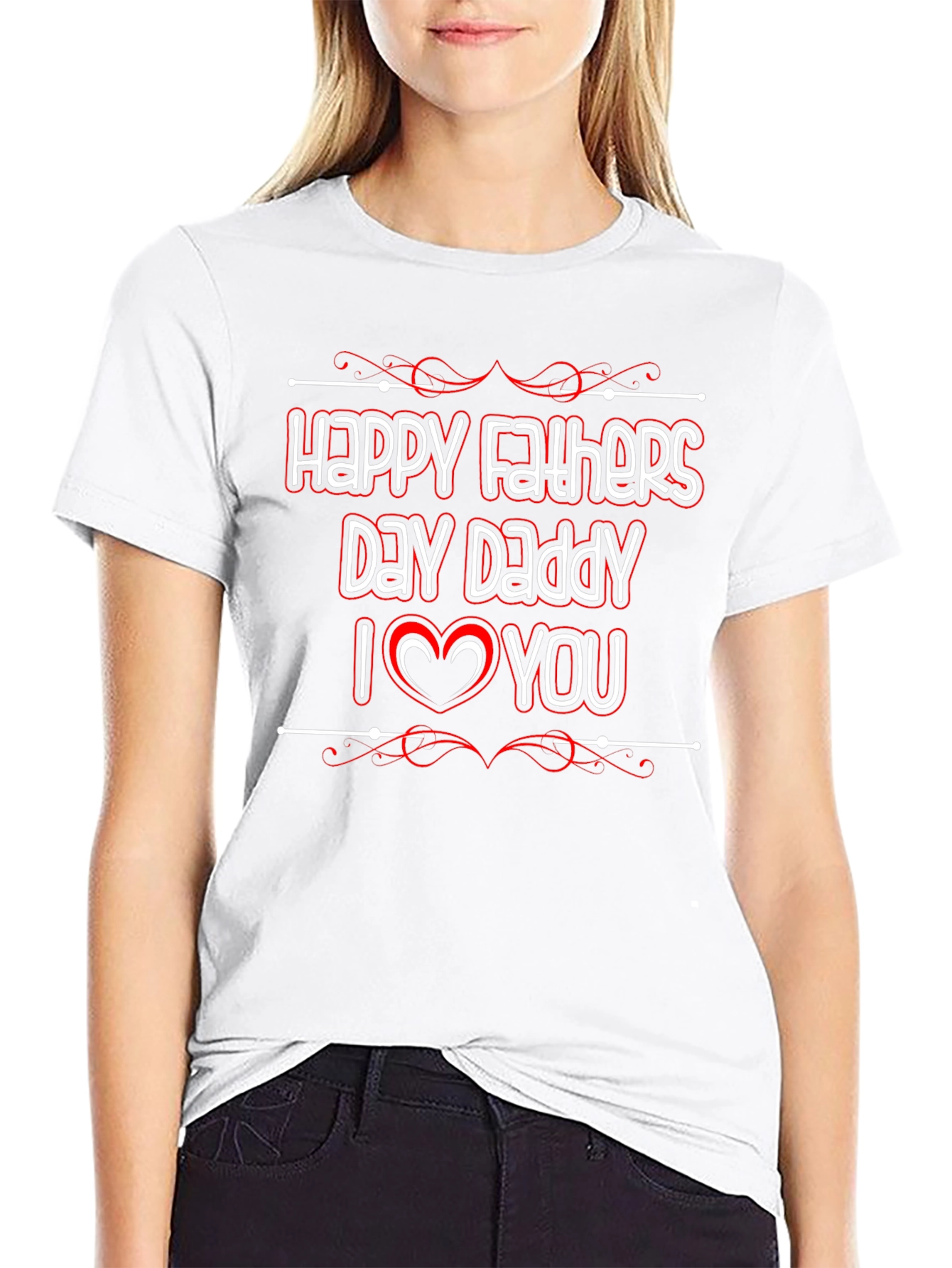 Happy Fathers Day Daddy Graphic T-Shirt