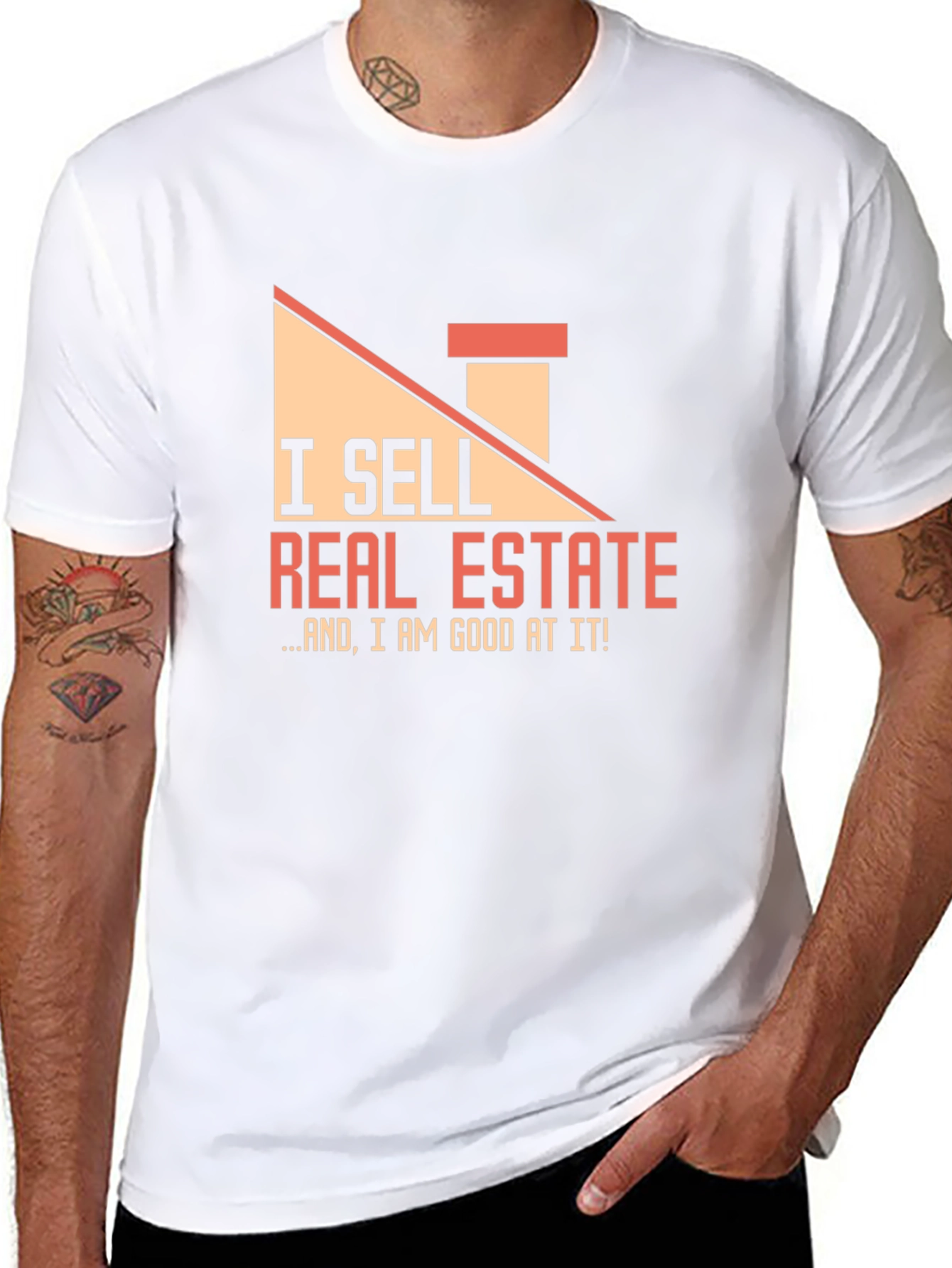 Real Estate Agent T-Shirt - I Sell Real Estate