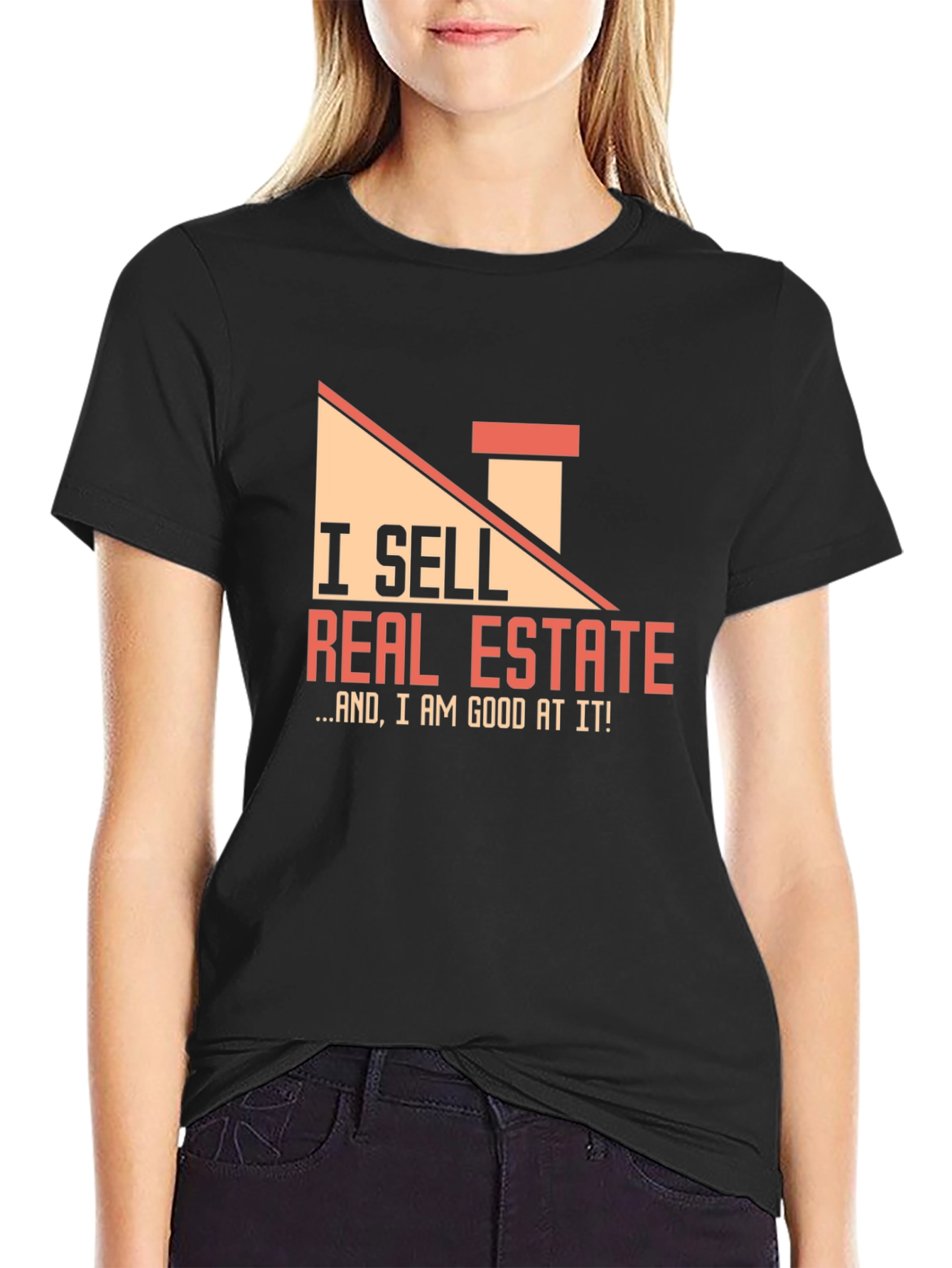 Real Estate Agent T-Shirt - I Sell Real Estate
