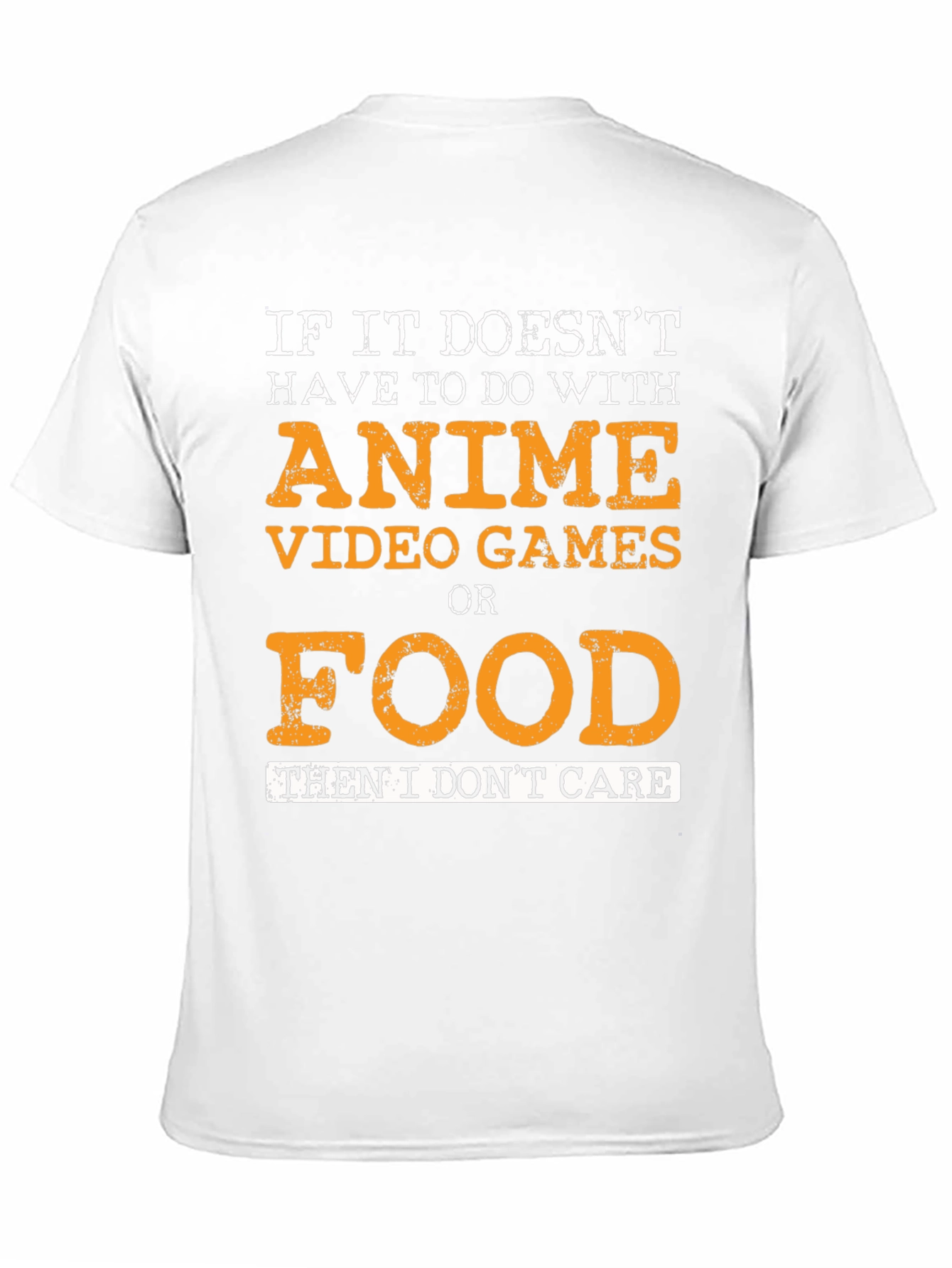 Anime Video Games Food T-Shirt