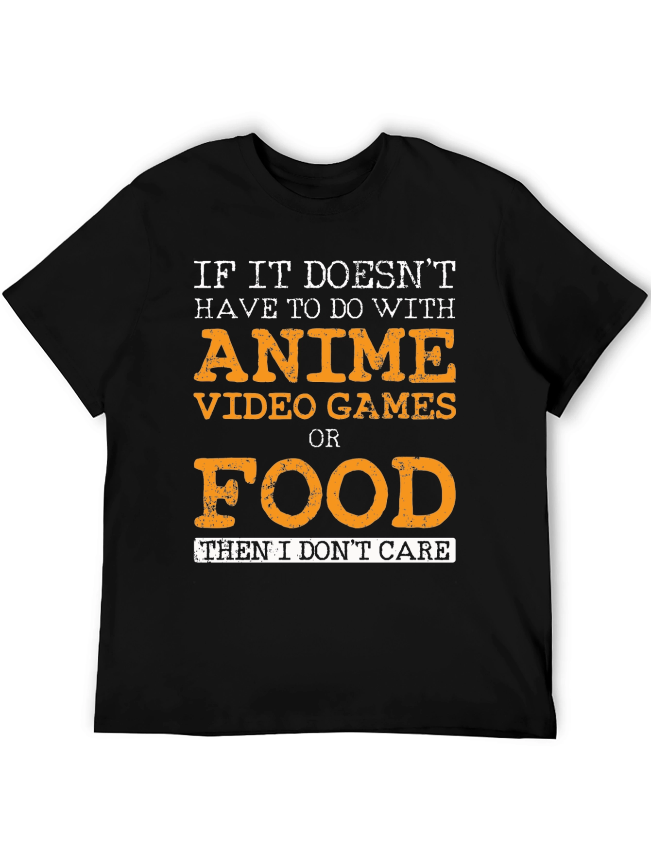 Anime Video Games Food T-Shirt