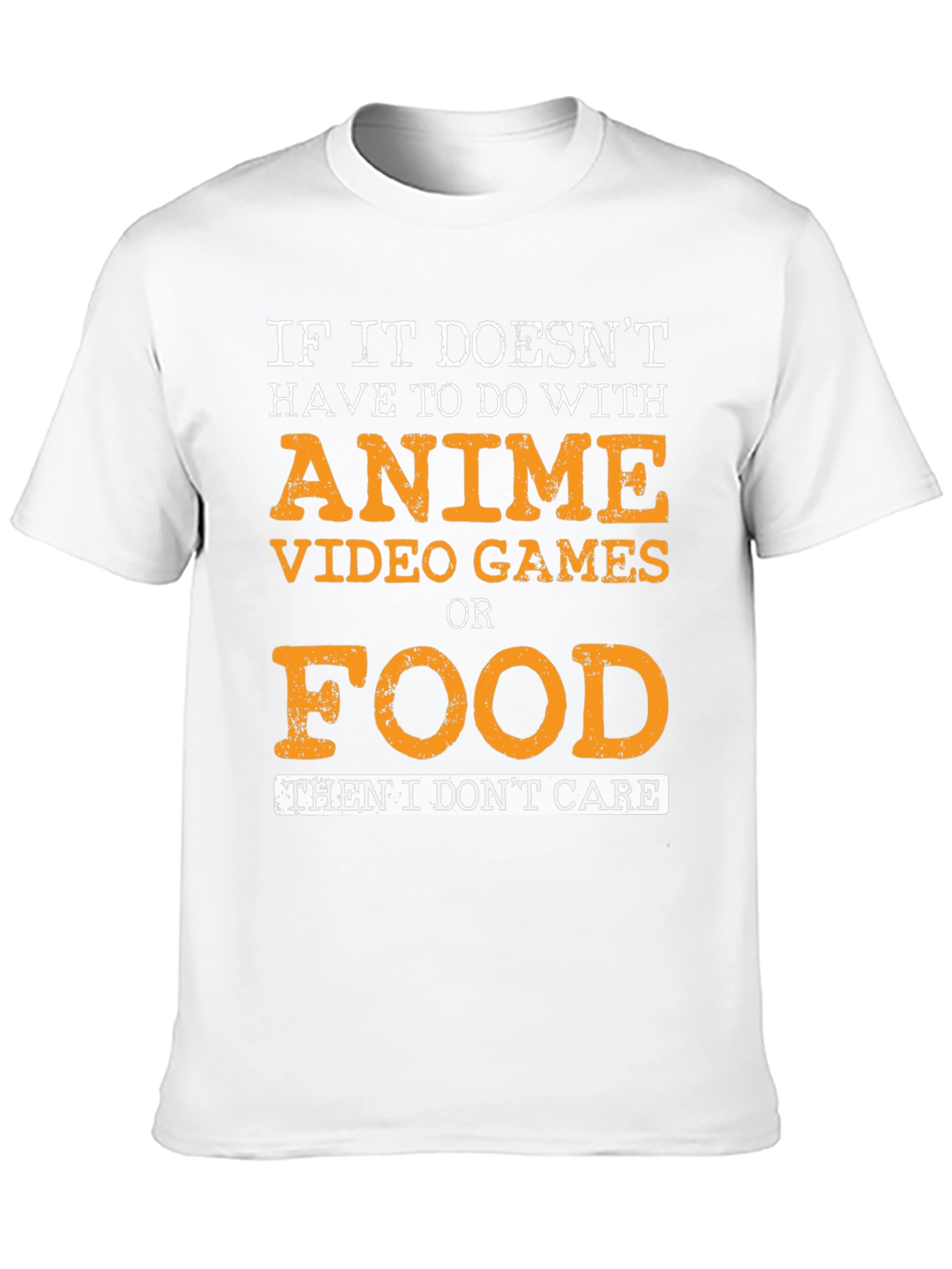 Anime Video Games Food T-Shirt