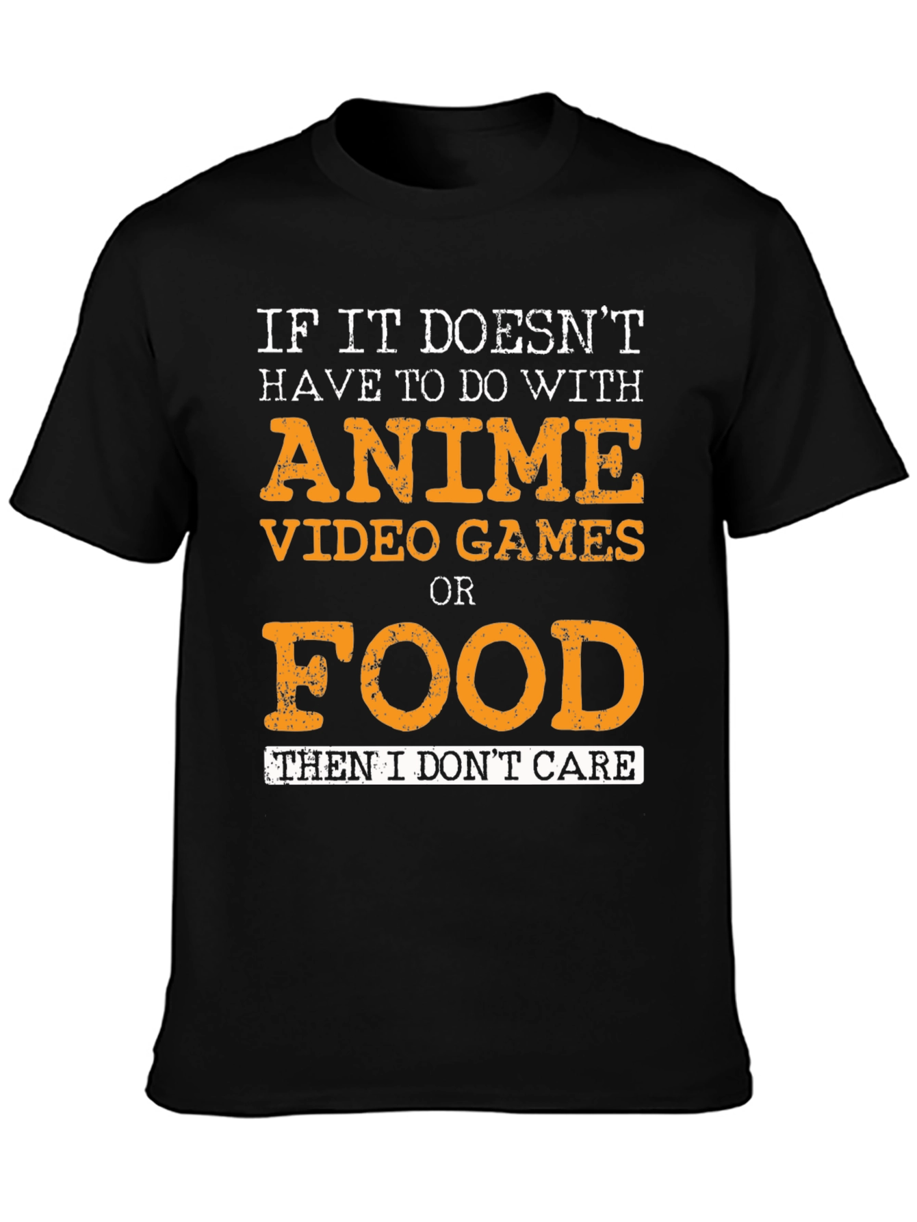 Anime Video Games Food T-Shirt