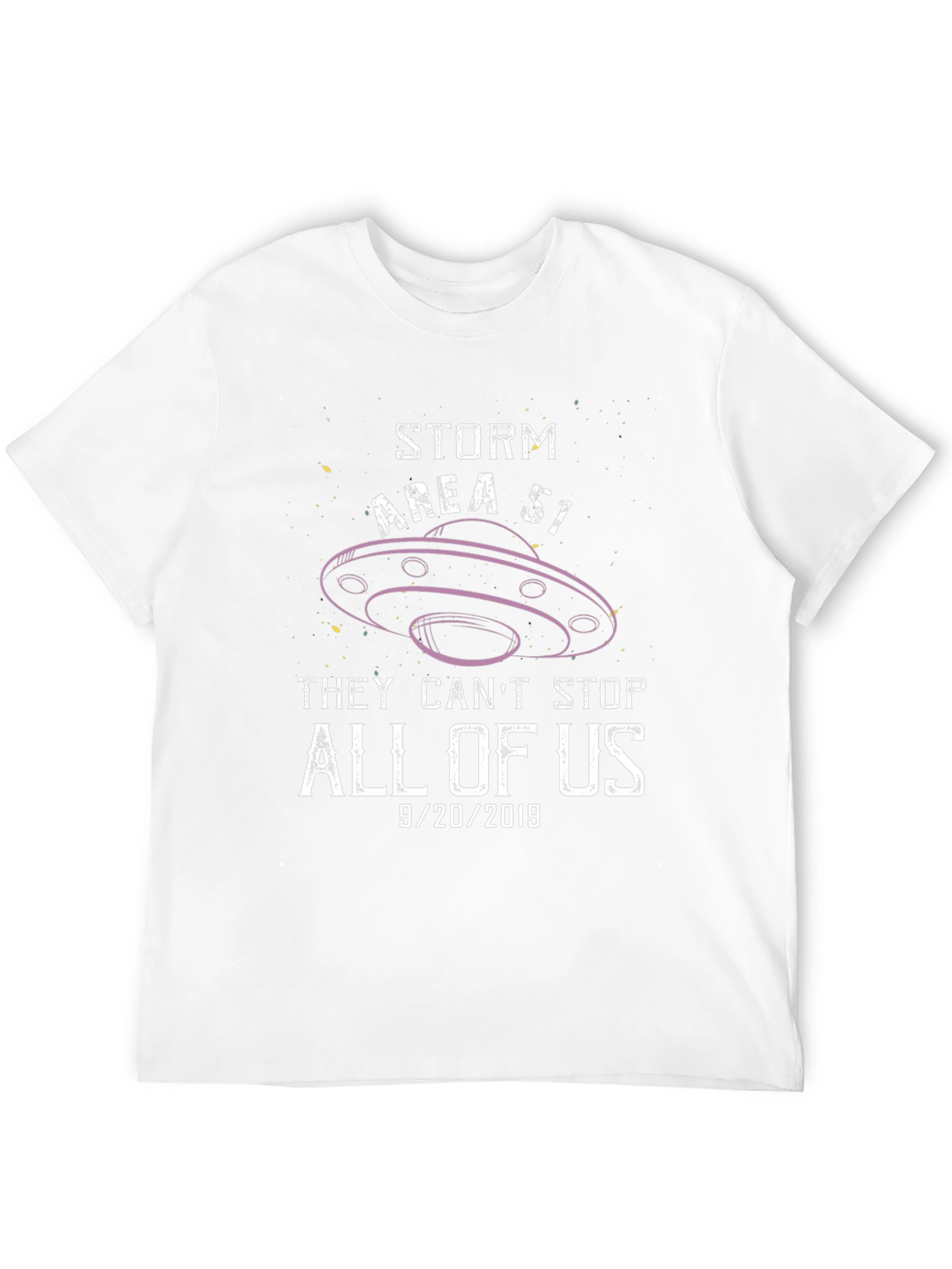 Storm Area 51 Graphic Tee 9/20/2019 Black Cotton
