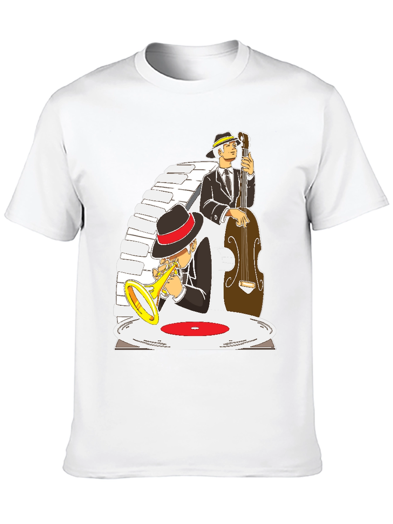 Jazz Musician Graphic T-Shirt