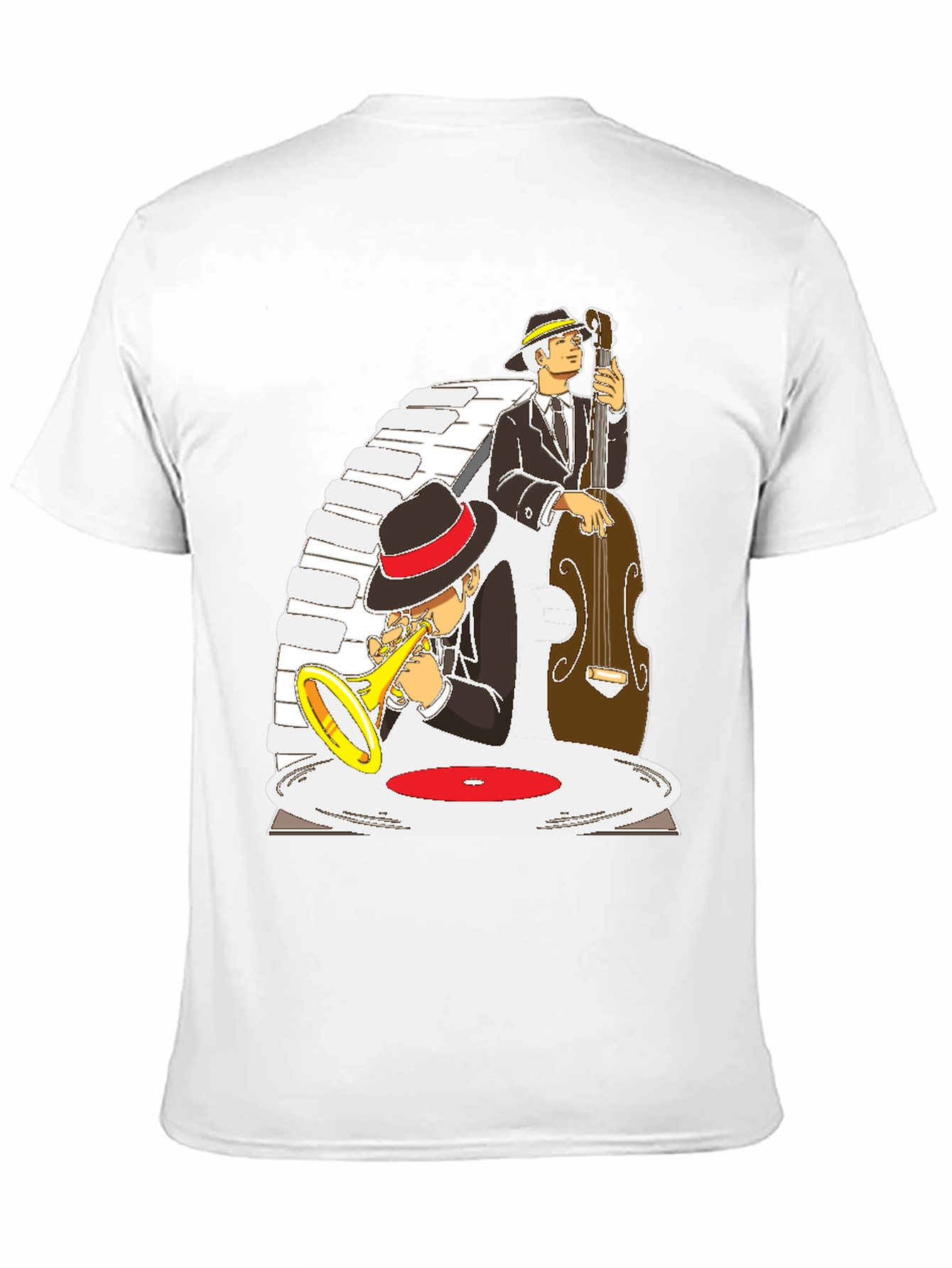 Jazz Musician Graphic T-Shirt