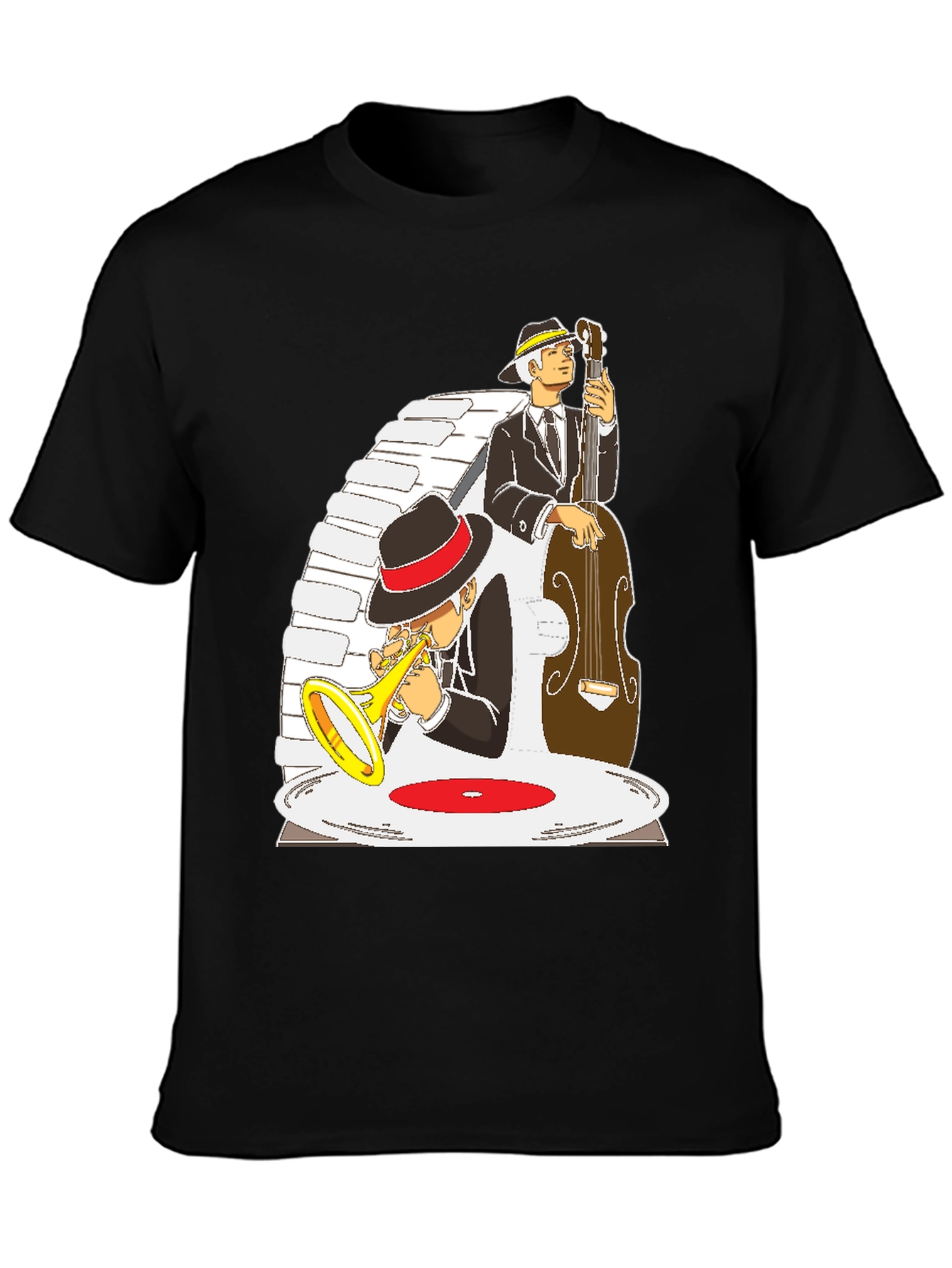Jazz Musician Graphic T-Shirt