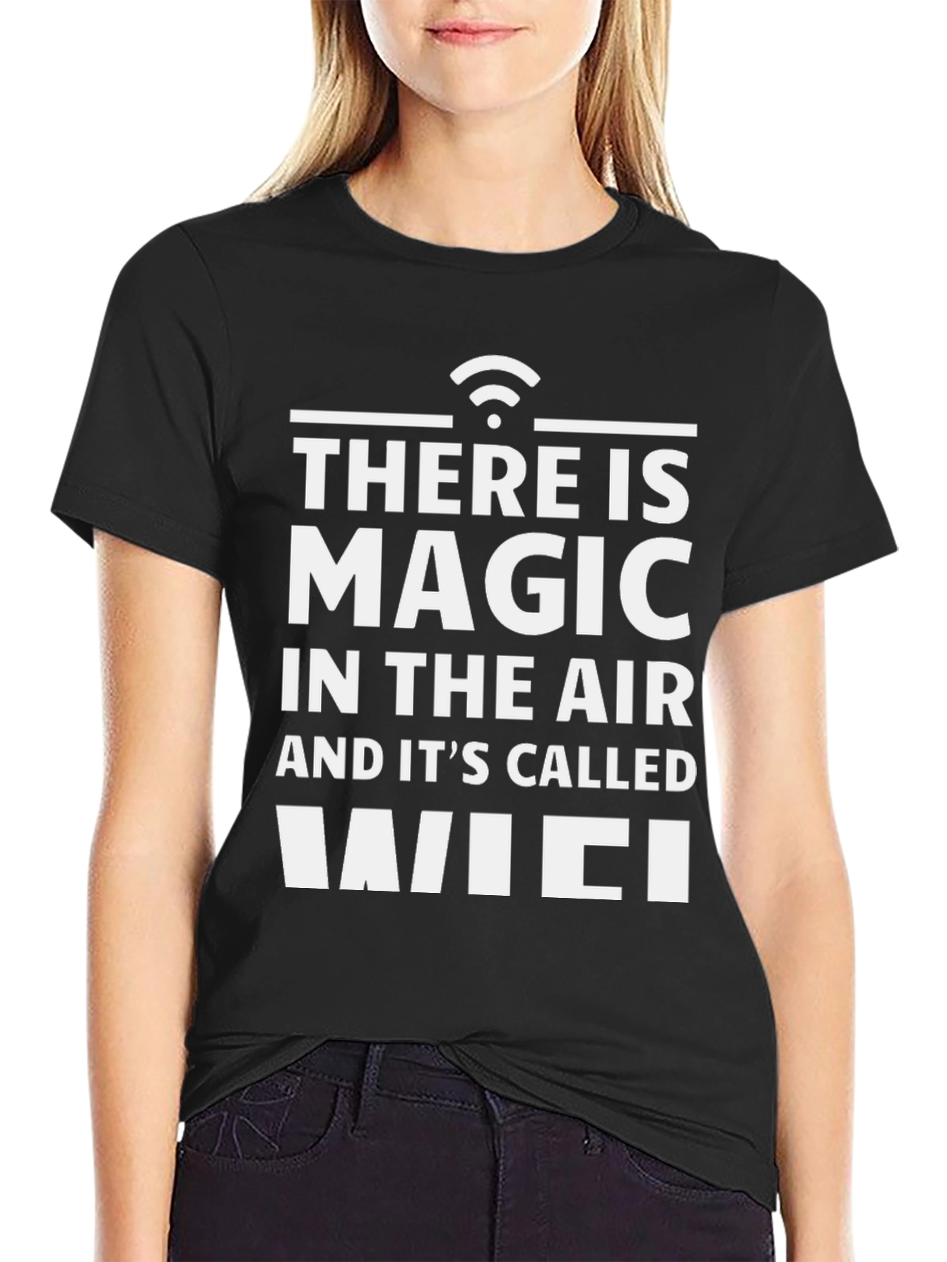 Magic WiFi T-Shirt - Funny Tech Tee
