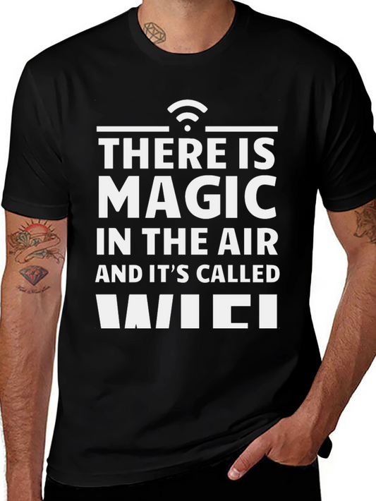 Magic WiFi T-Shirt - Funny Tech Tee