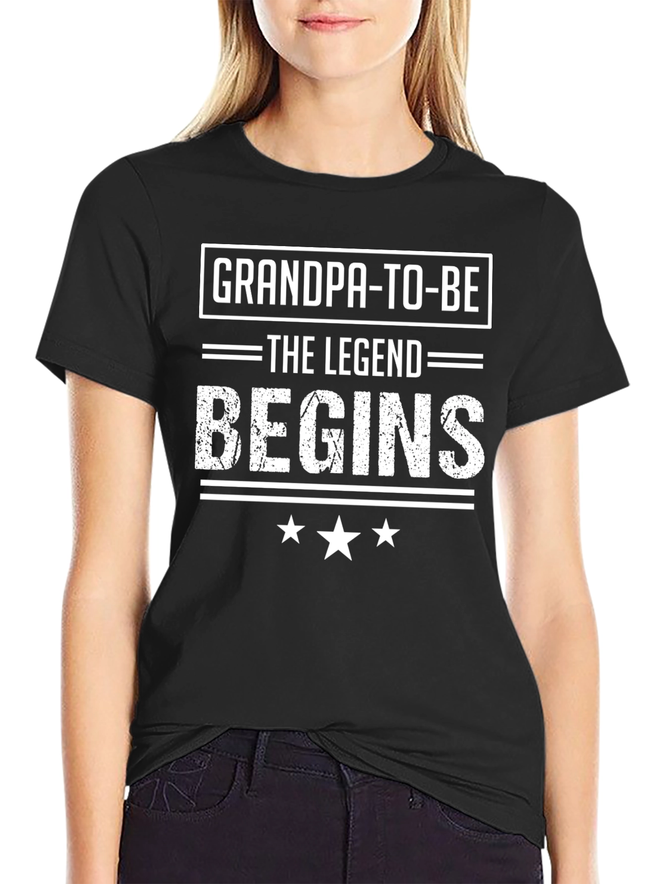 Grandpa To Be Legend Begins T-Shirt