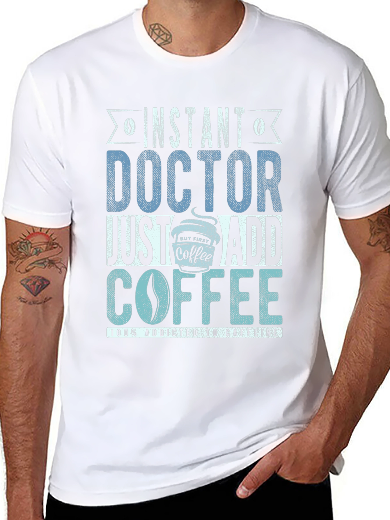 Instant Doctor Add Coffee T-Shirt