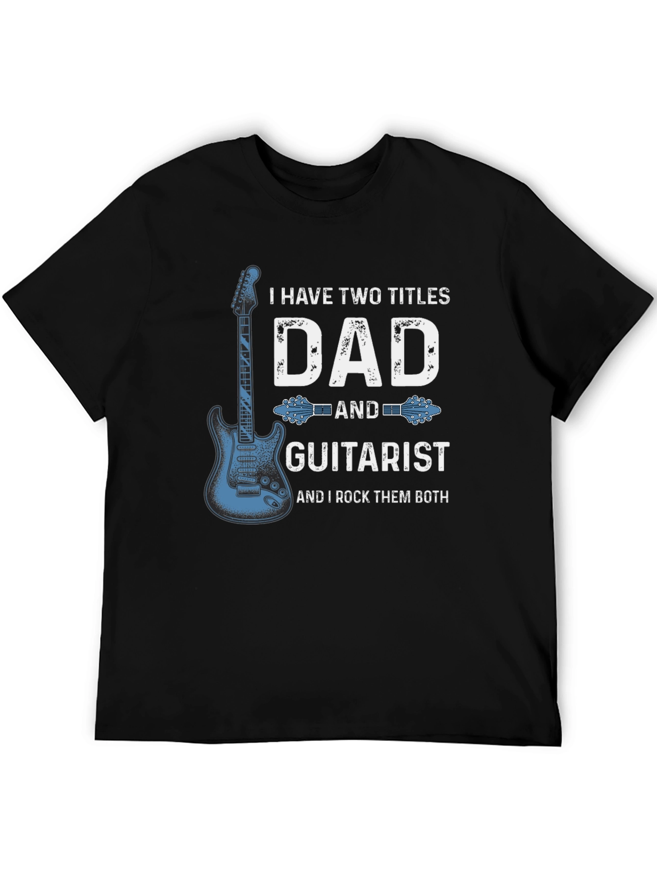Dad Guitarist Graphic T-Shirt