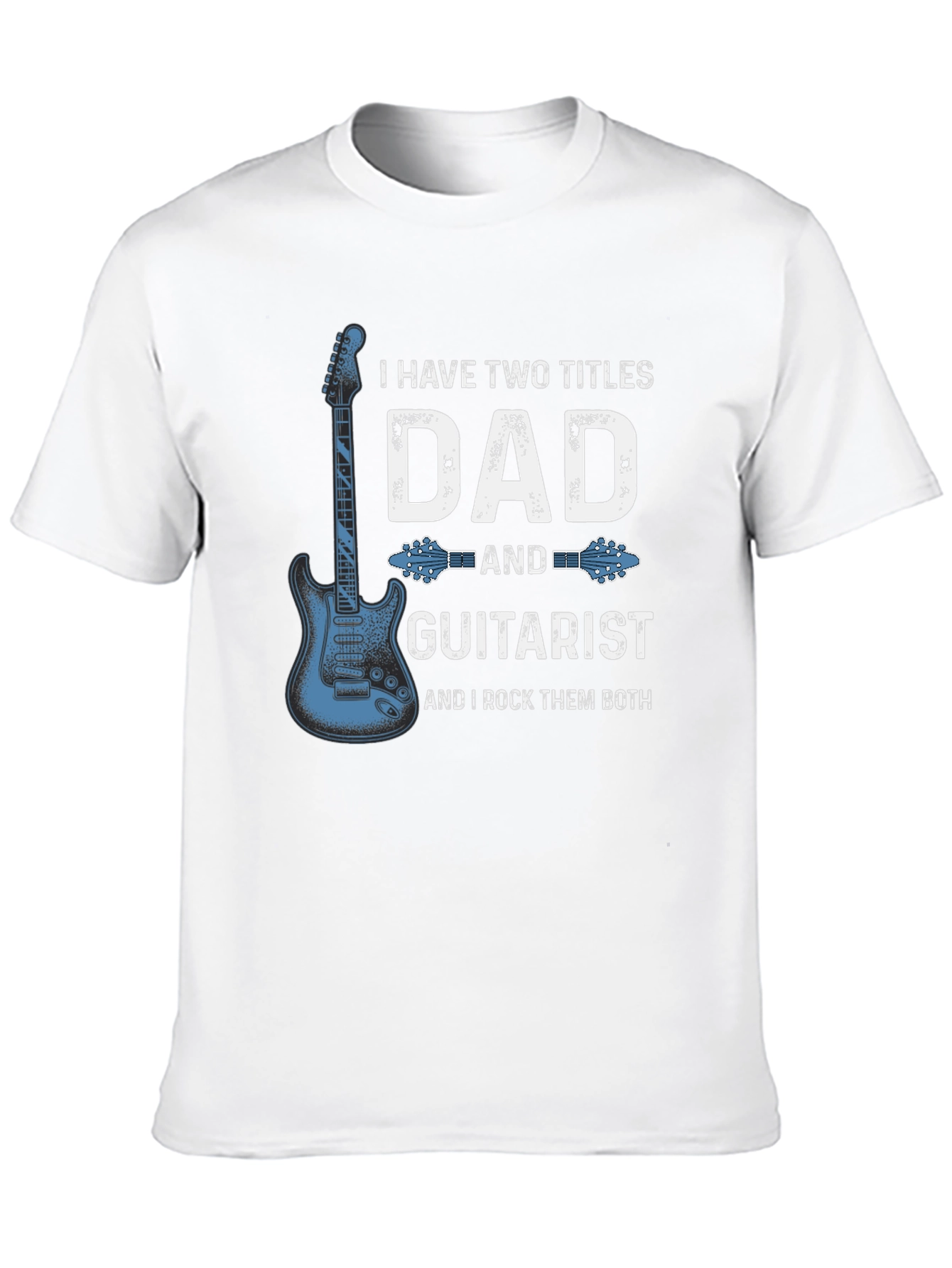 Dad Guitarist Graphic T-Shirt