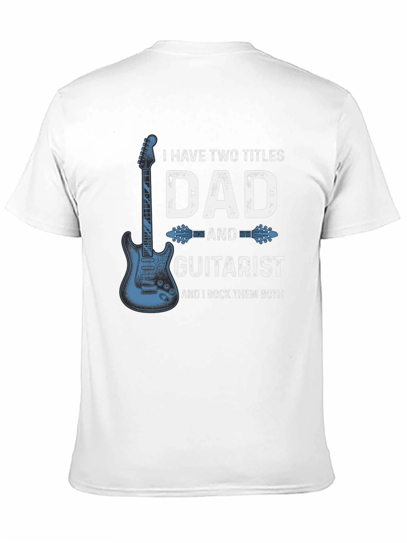 Dad Guitarist Graphic T-Shirt