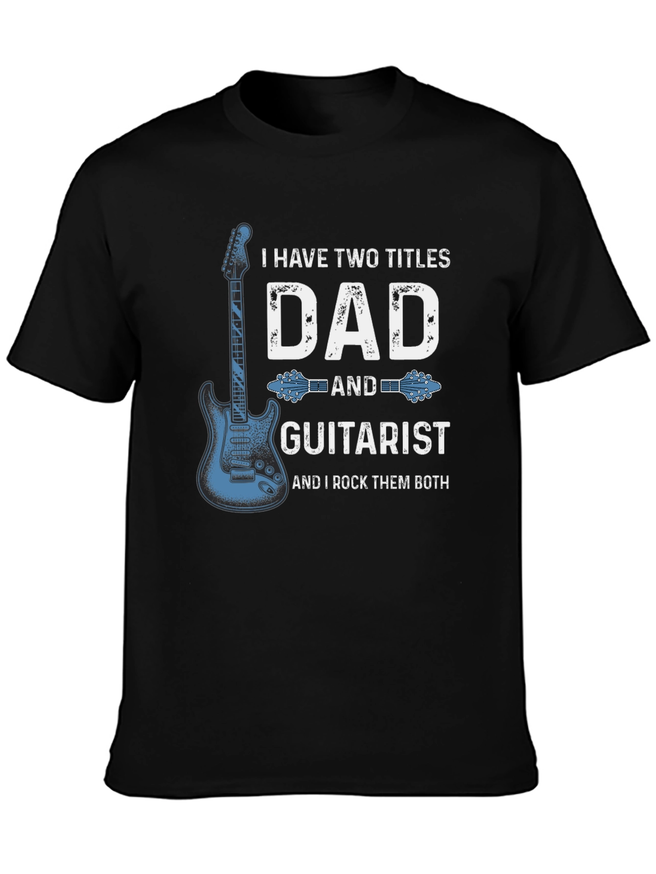 Dad Guitarist Graphic T-Shirt