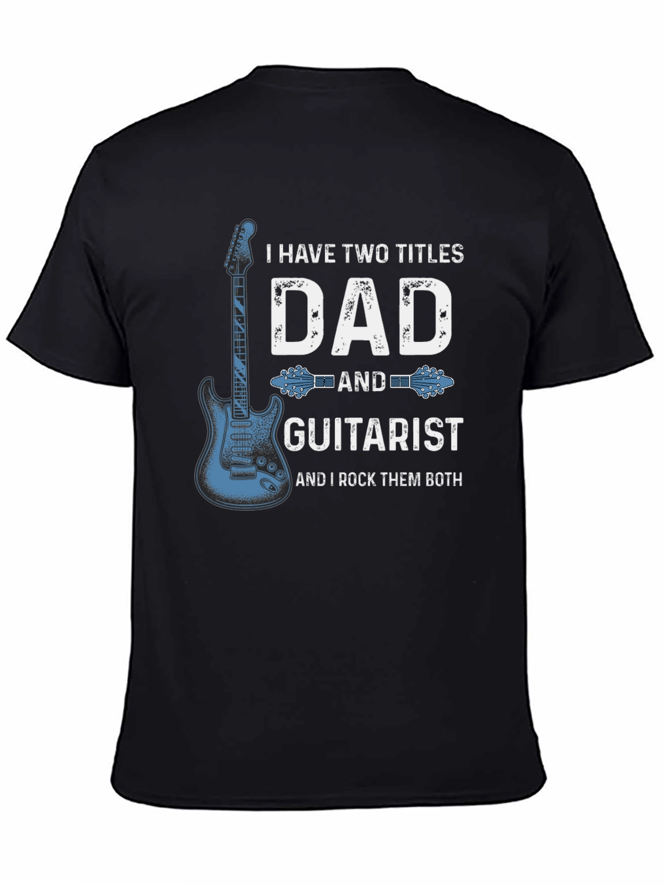 Dad Guitarist Graphic T-Shirt