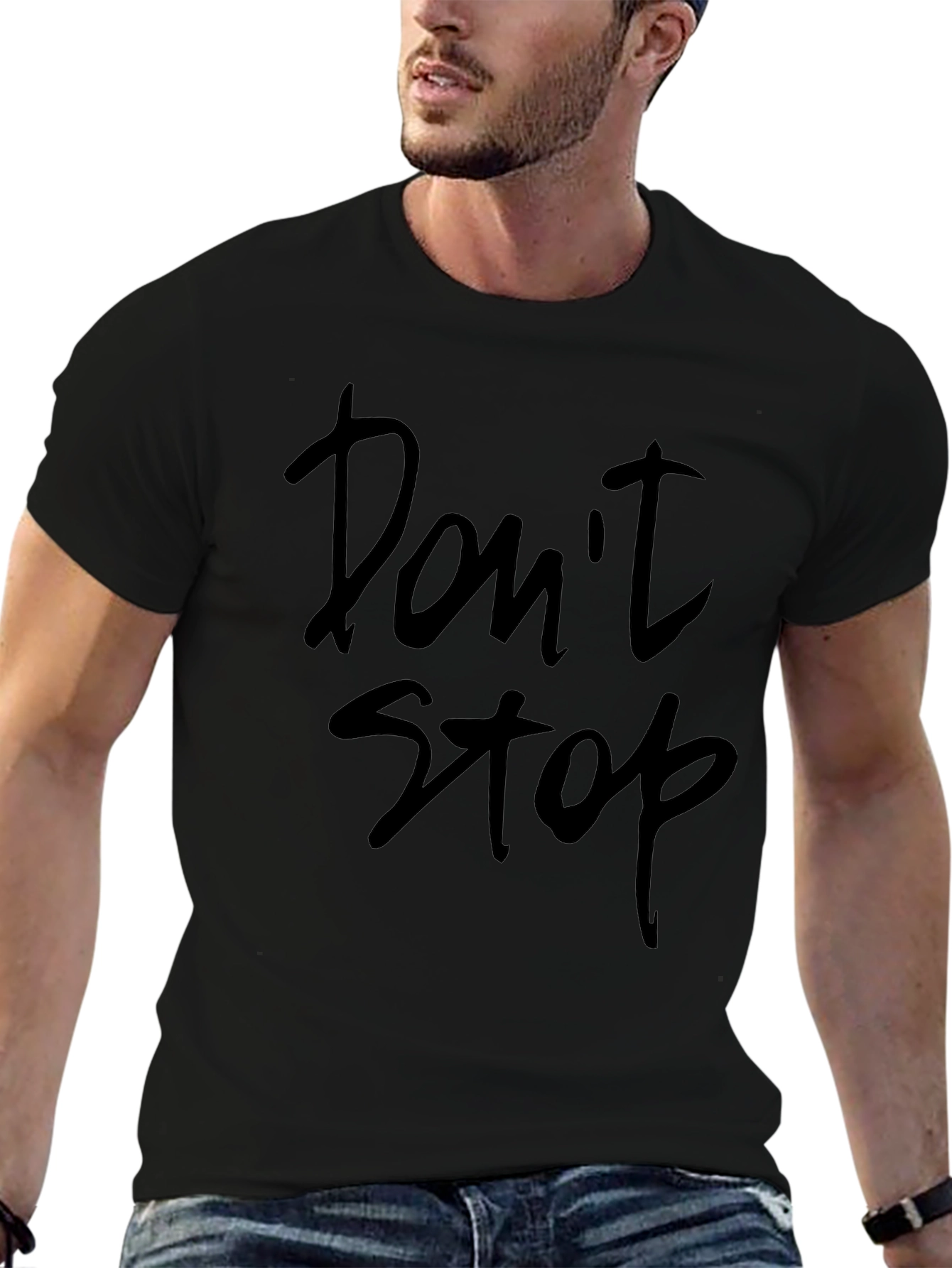 Dont Stop Crew Neck T-Shirt