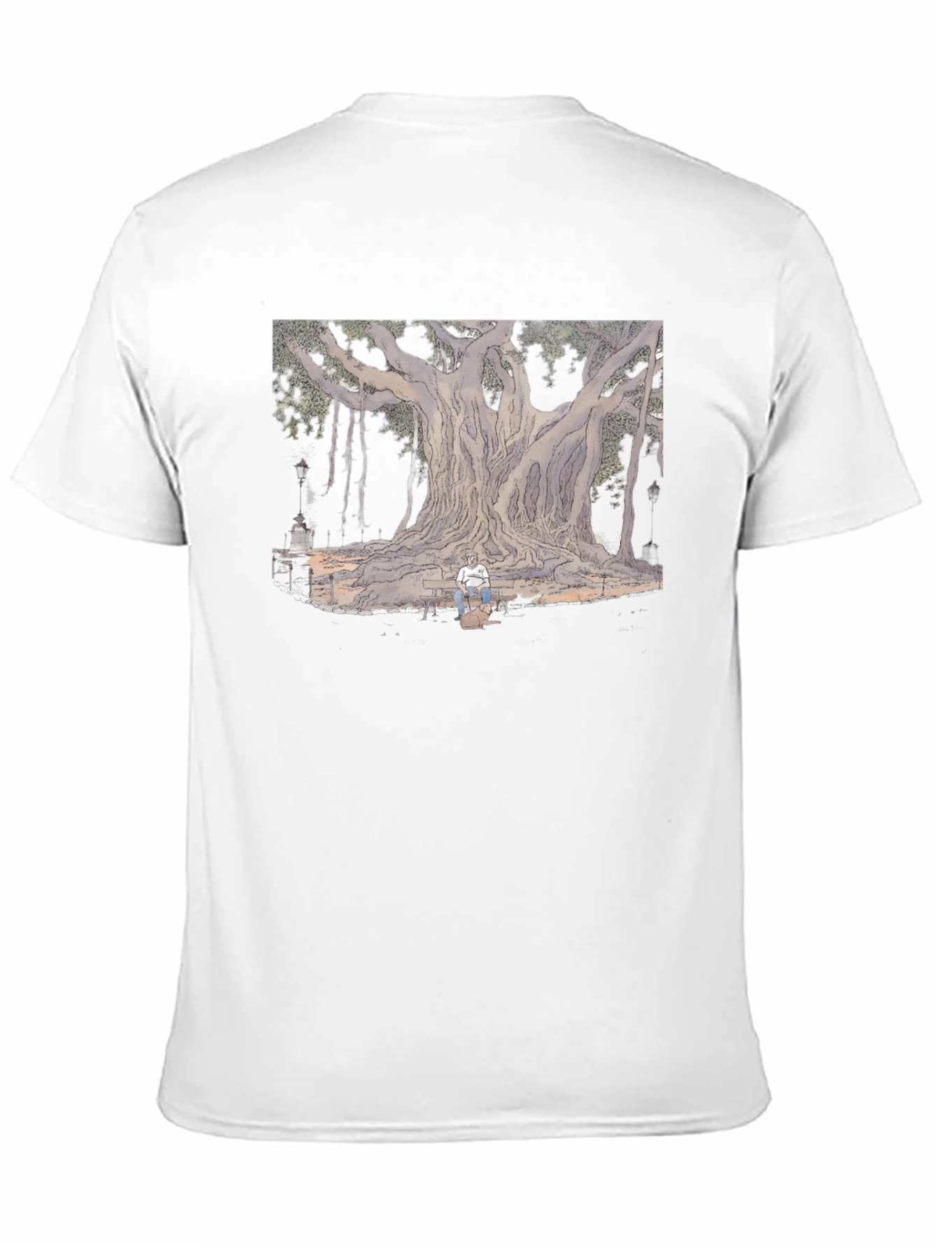 Illustrated Tree Graphic Tee