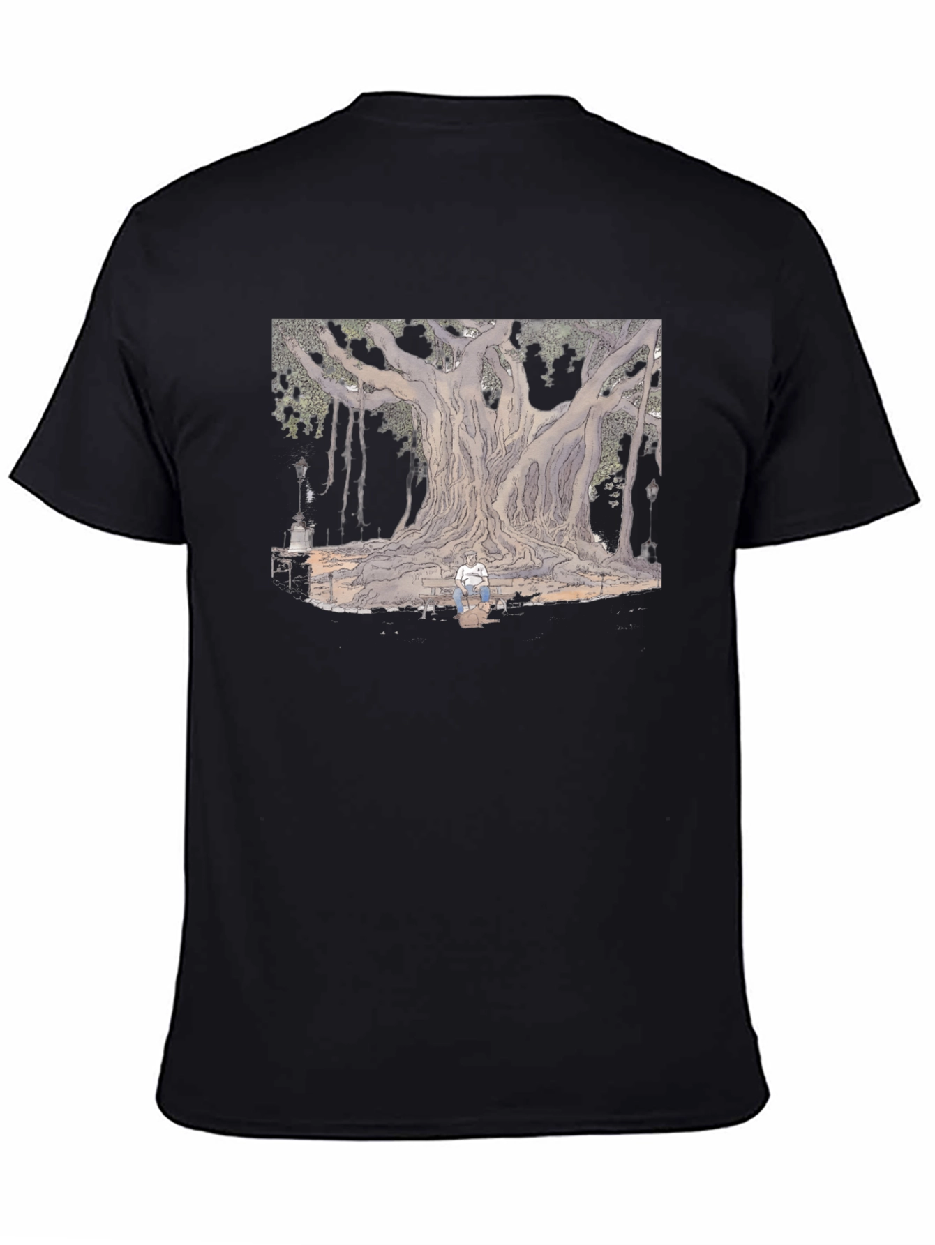 Illustrated Tree Graphic Tee