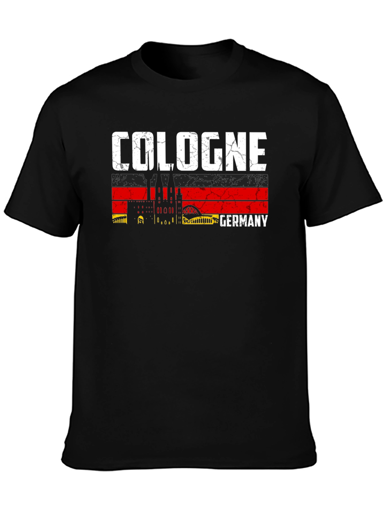 Cologne Germany T-Shirt City Skyline Graphic Tee